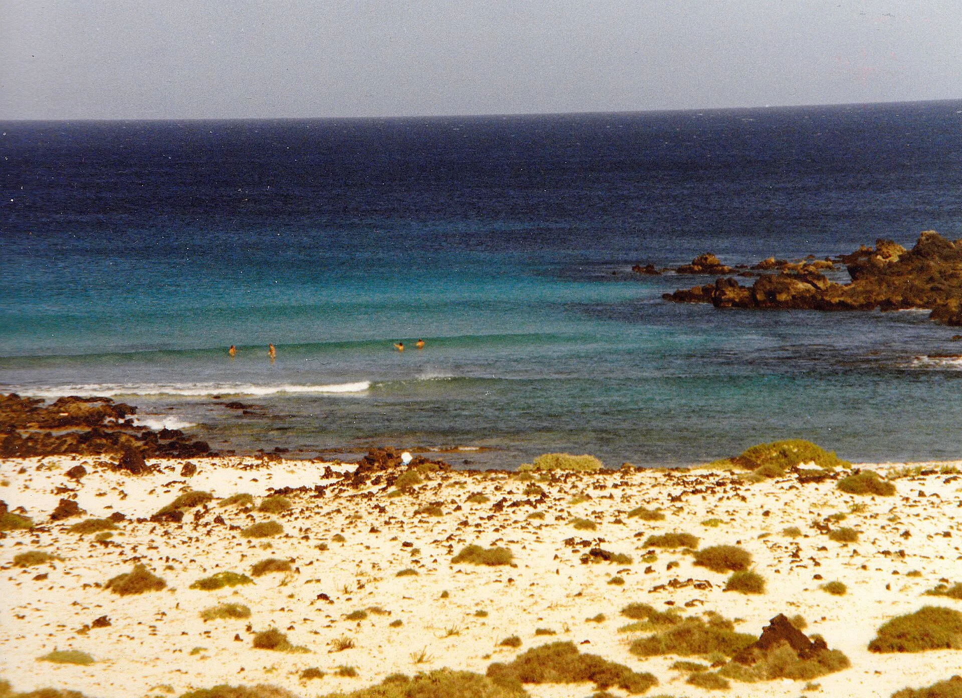 Paisaje de Caleta del Sebo, Teguise, Lanzarote, Islas Canarias