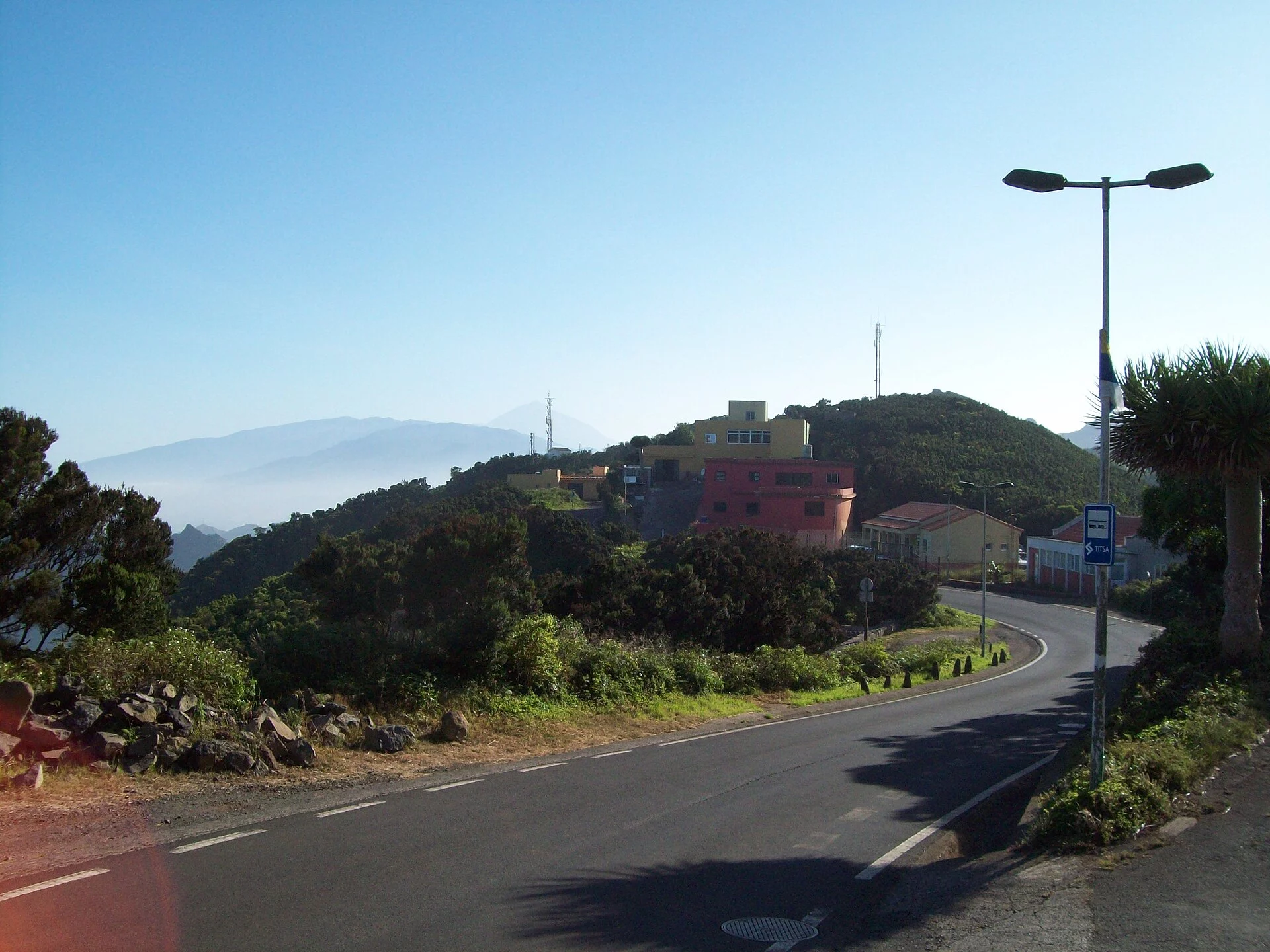 Paisaje de Casas de la Cumbre, Santa Cruz de Tenerife, Tenerife, Islas Canarias