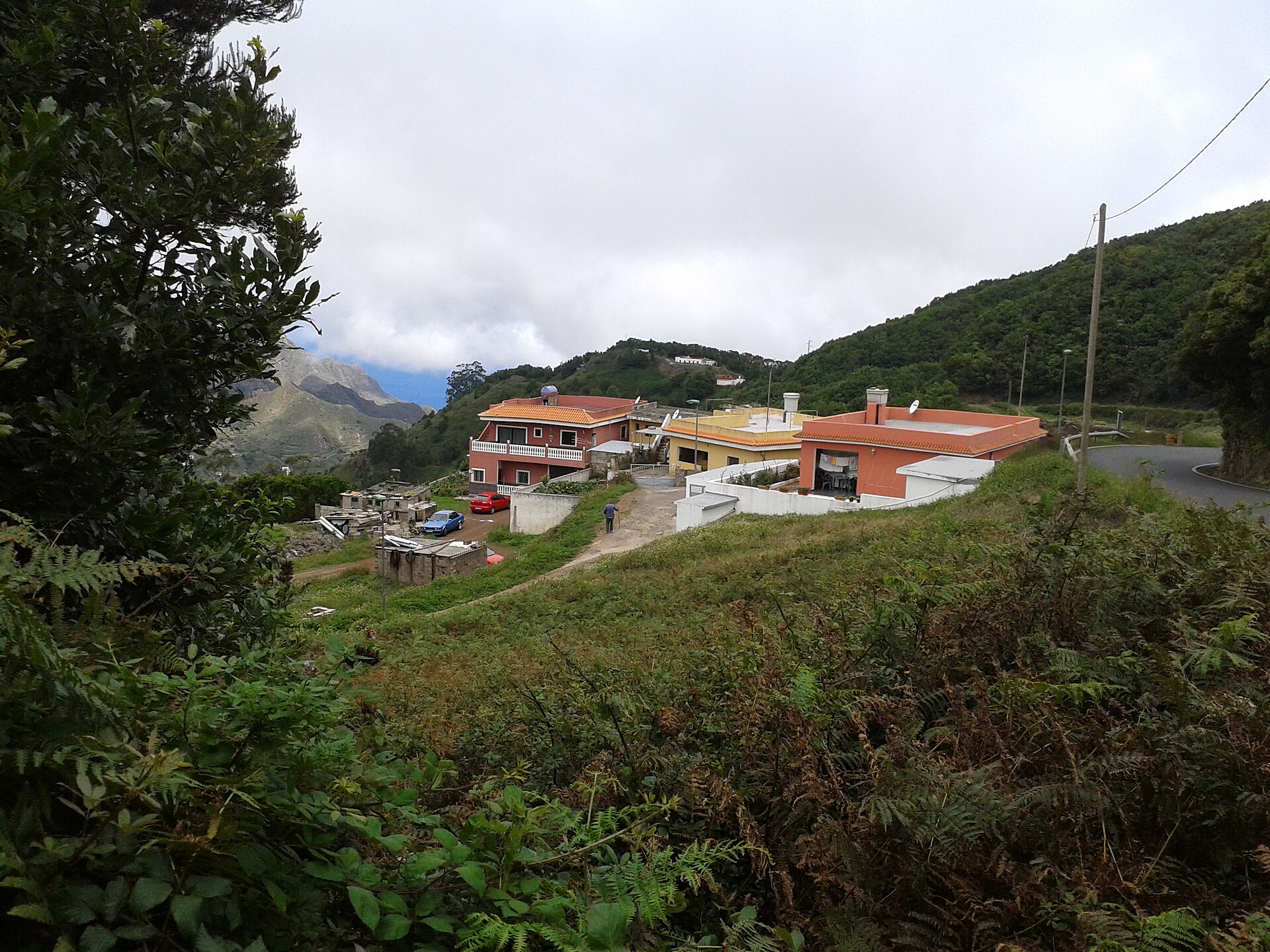 Paisaje de Casas del Río, San Cristóbal de La Laguna, Tenerife, Islas Canarias