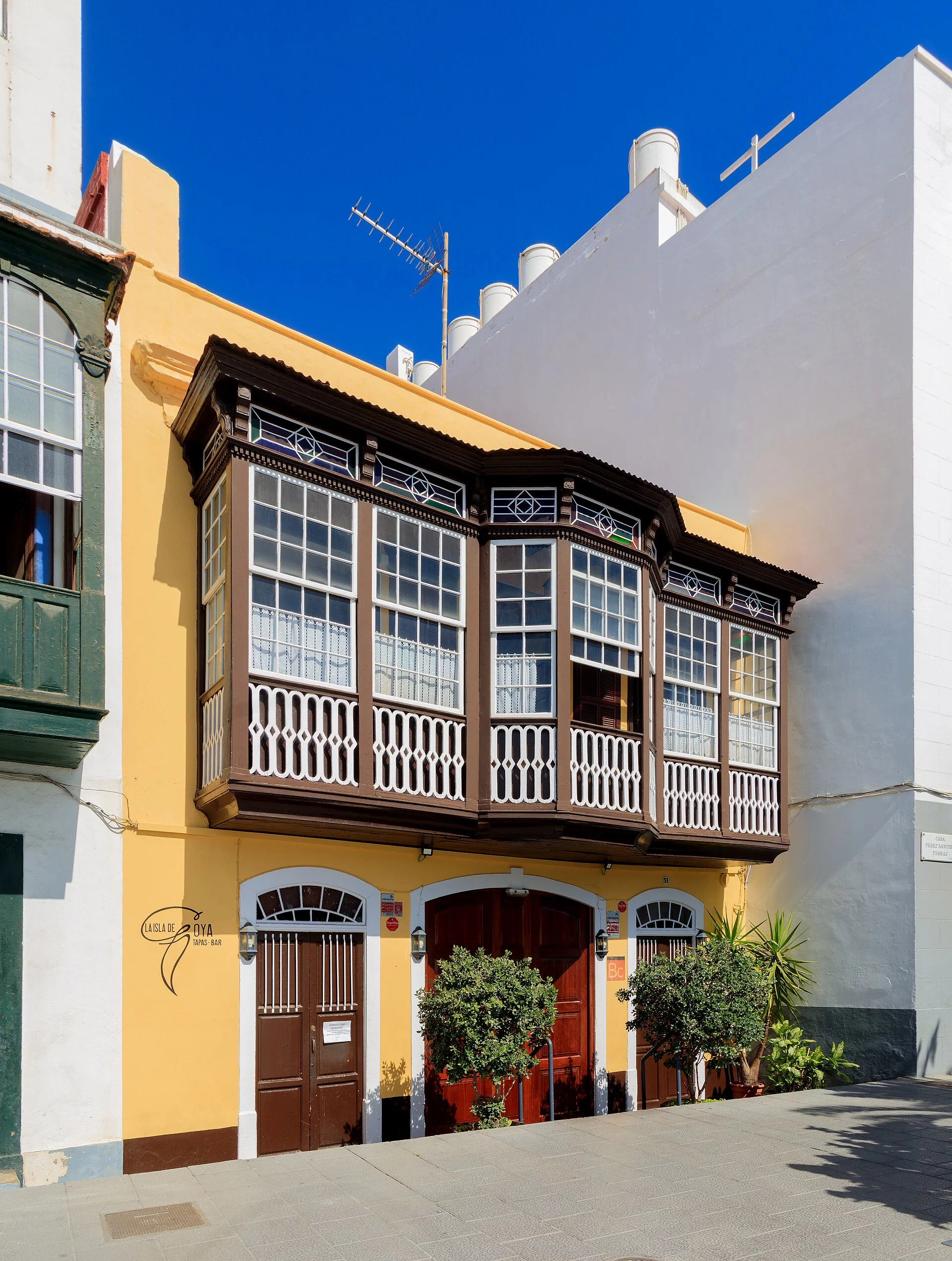 Paisaje de Casco Antiguo, Santa Cruz de La Palma, La Palma, Islas Canarias