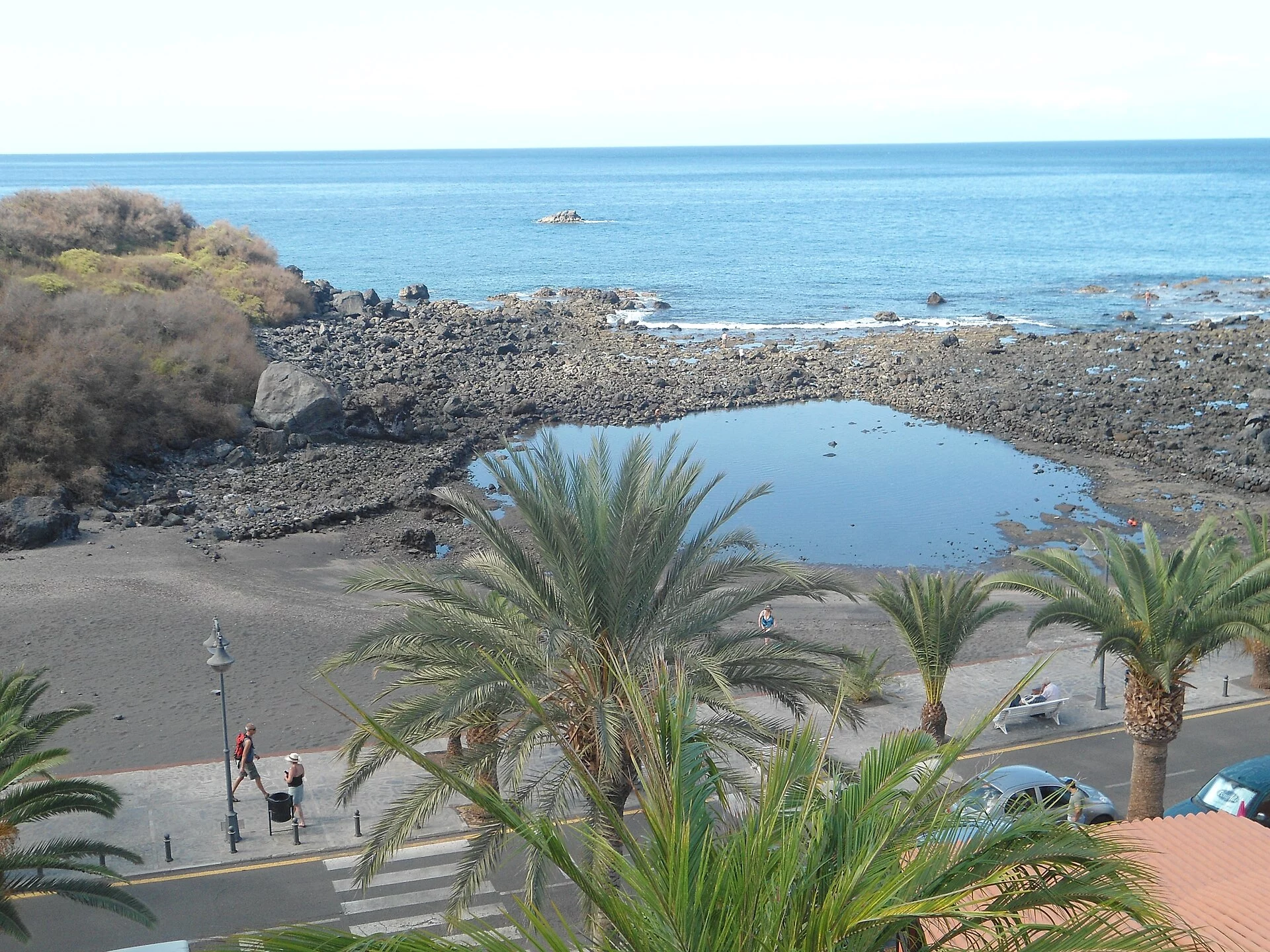 Paisaje de Charco del Conde, Valle Gran Rey, La Gomera, Islas Canarias