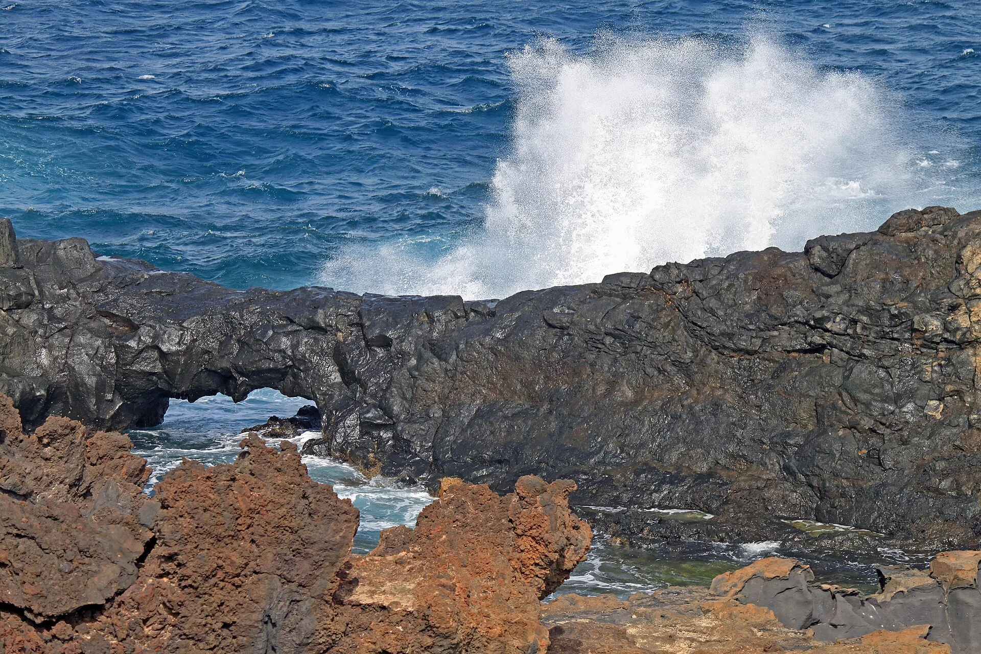 Paisaje de Charco del Palo, Haría, Lanzarote, Islas Canarias