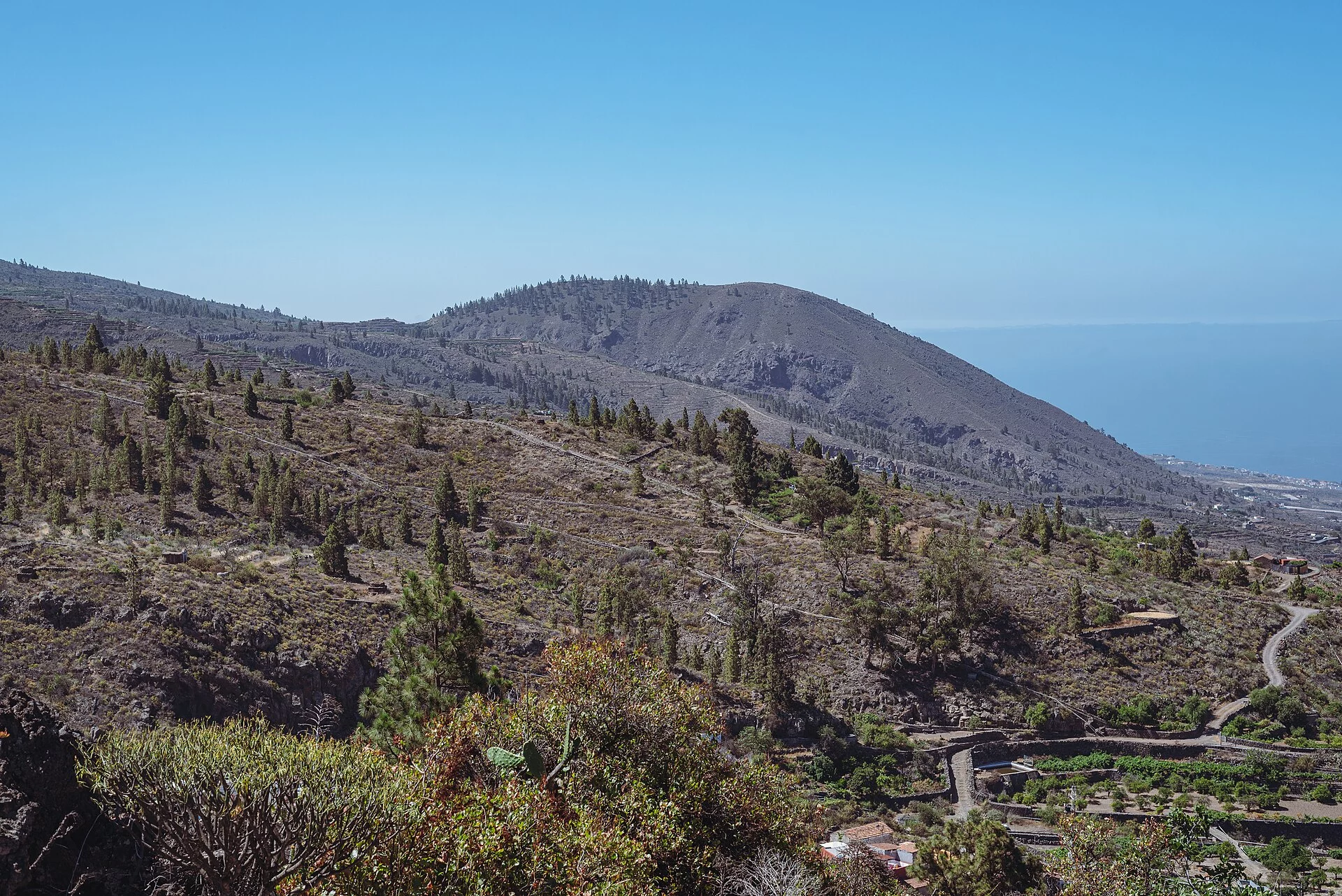 Paisaje de Chirche, Guía de Isora, Tenerife, Islas Canarias