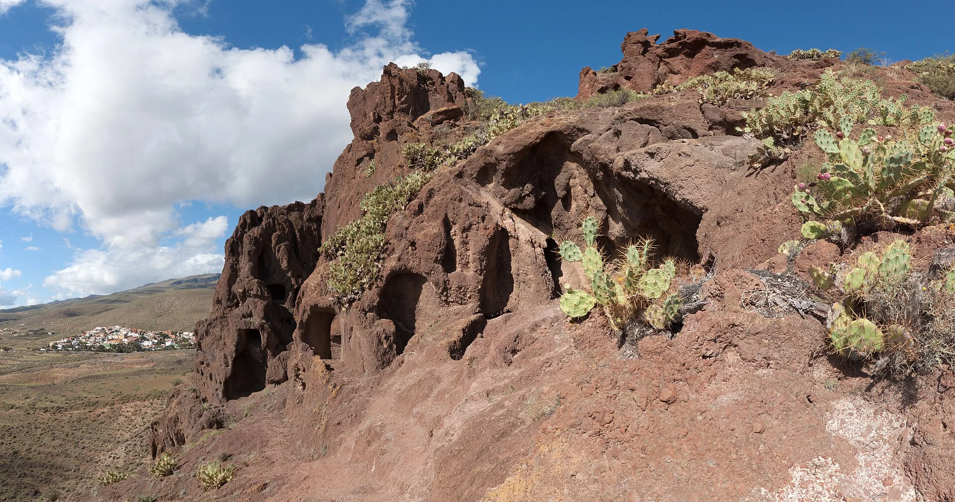 Paisaje de Cuatro Puertas, Telde, Gran Canaria, Islas Canarias