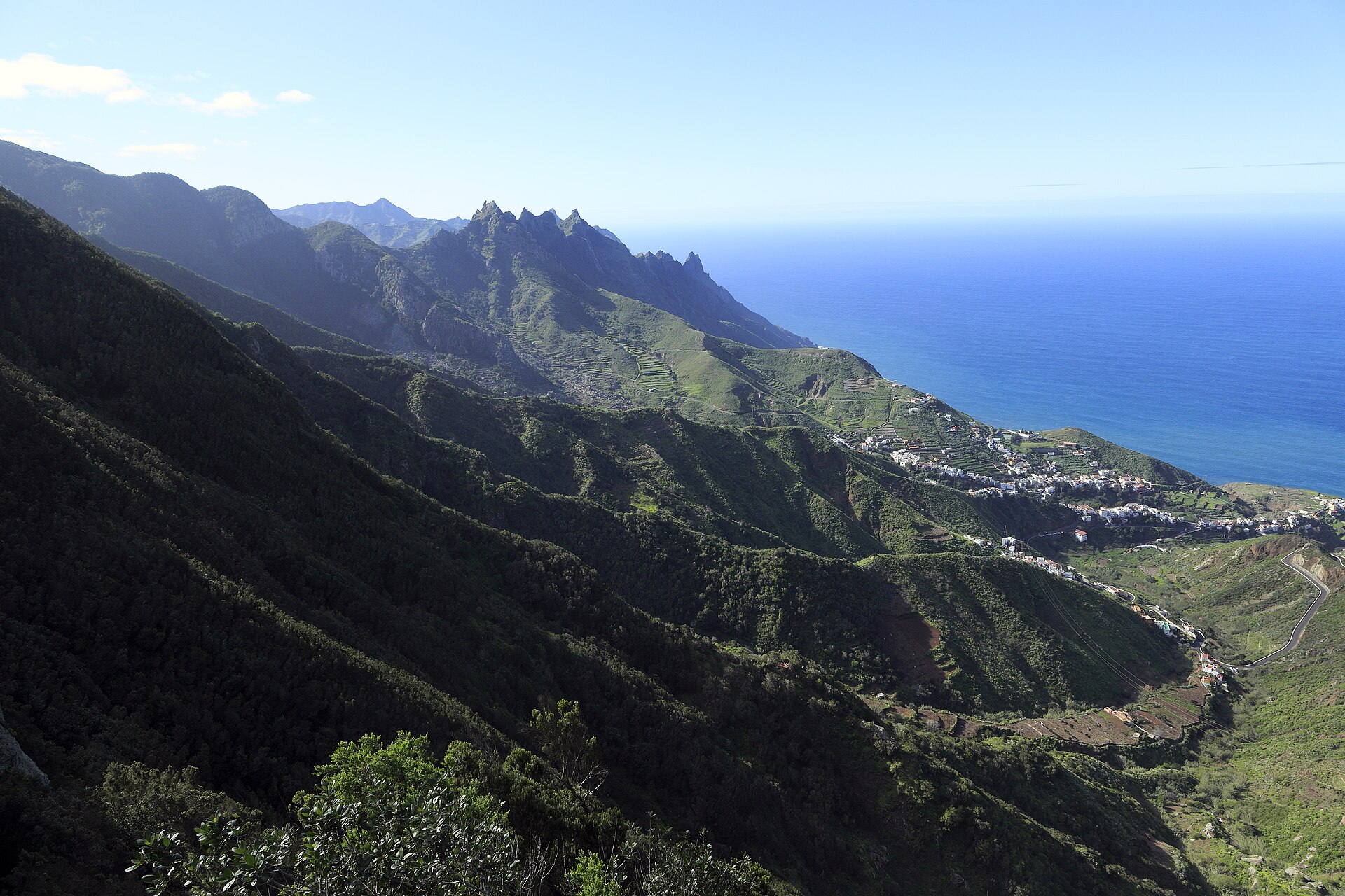 Paisaje de El Bailadero, Santa Cruz de Tenerife, Tenerife, Islas Canarias