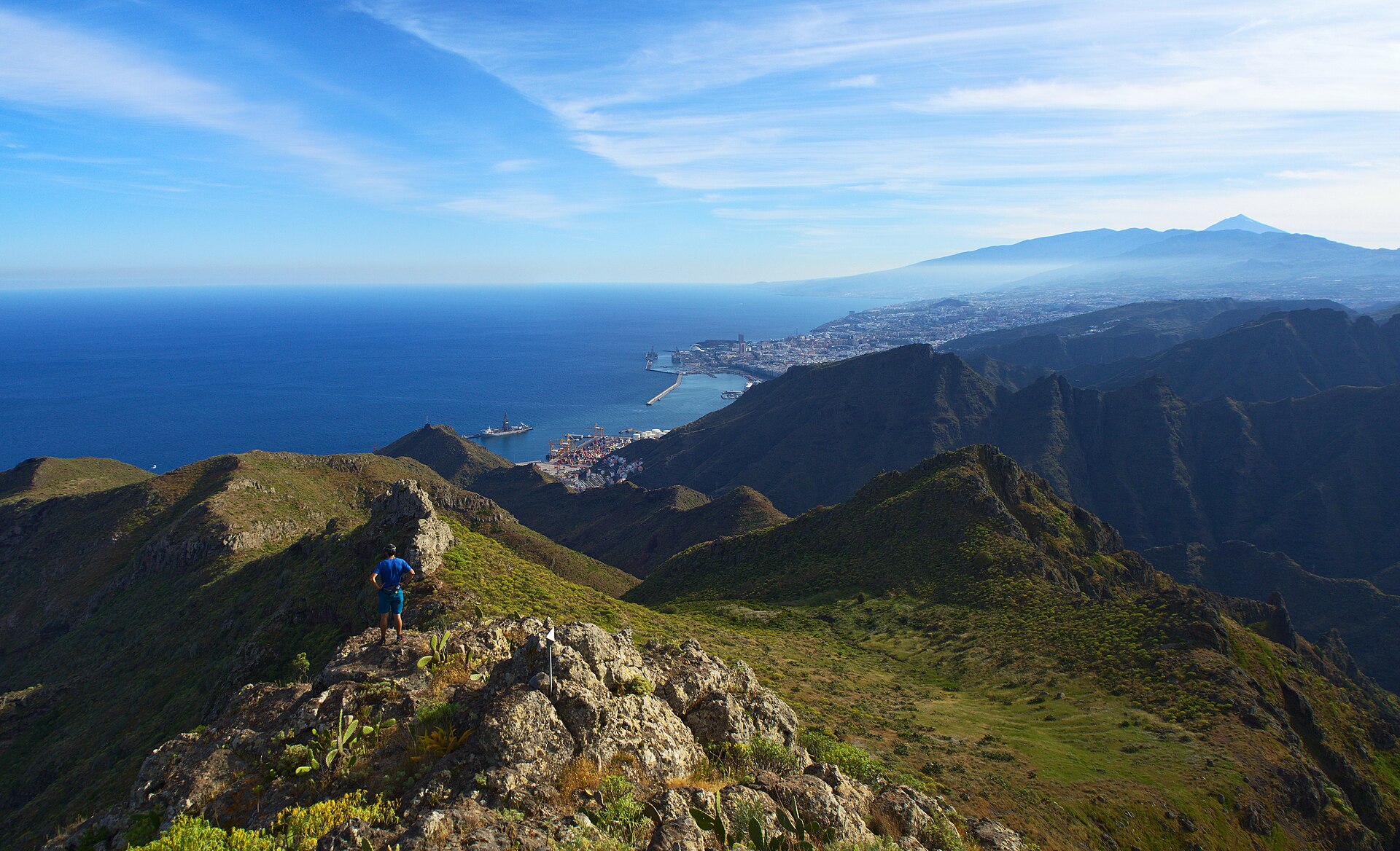 Paisaje de El Cabezo, Santa Cruz de Tenerife, Tenerife, Islas Canarias