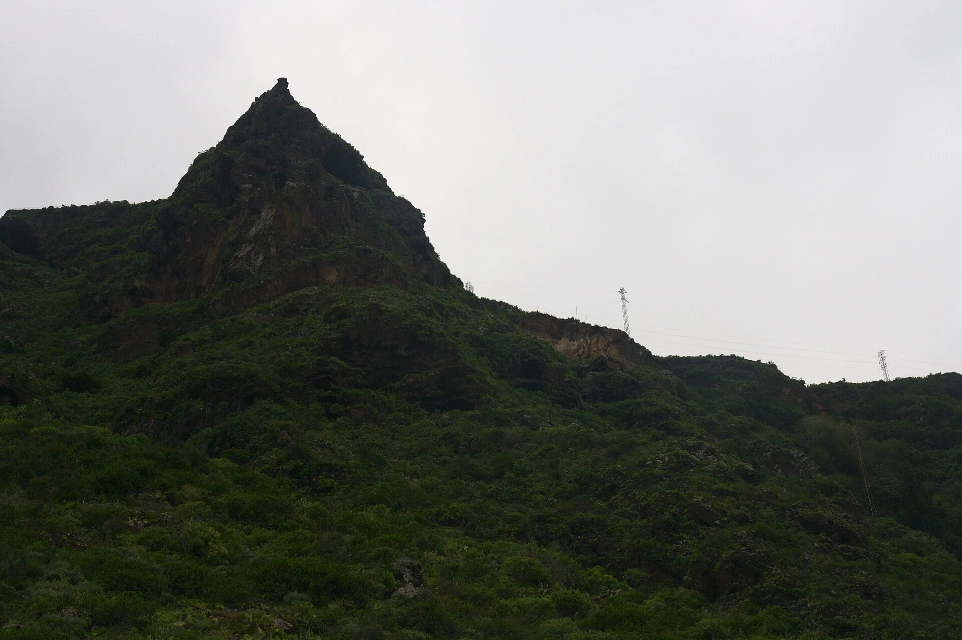 Paisaje de El Mazapé, Los Realejos, Tenerife, Islas Canarias