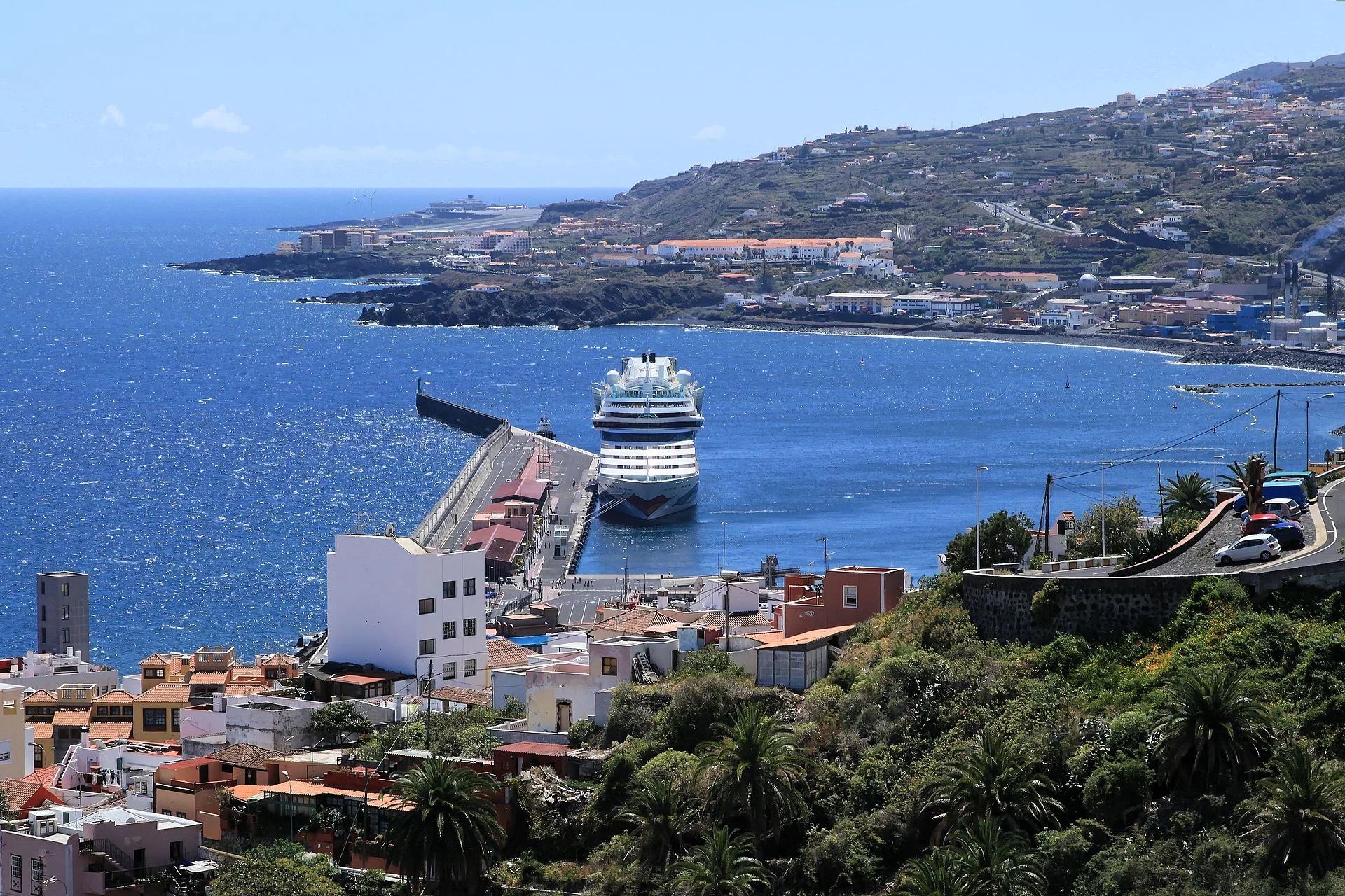 Paisaje de El Pilar, Santa Cruz de La Palma, La Palma, Islas Canarias