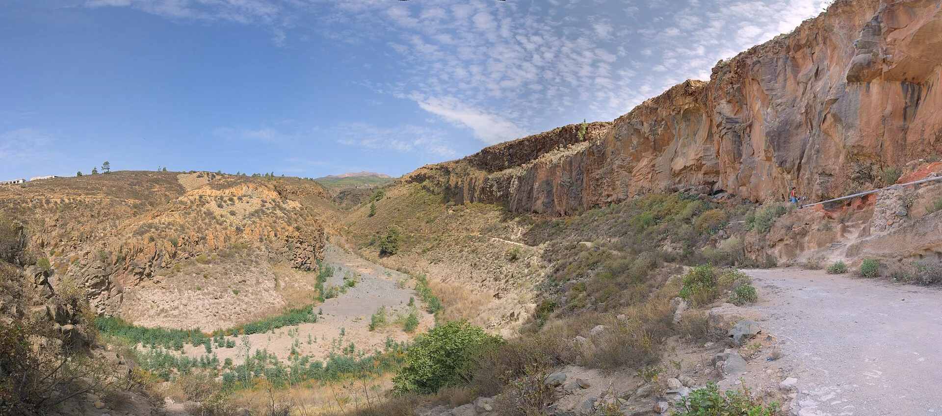 Paisaje de El Río, Arico, Tenerife, Islas Canarias