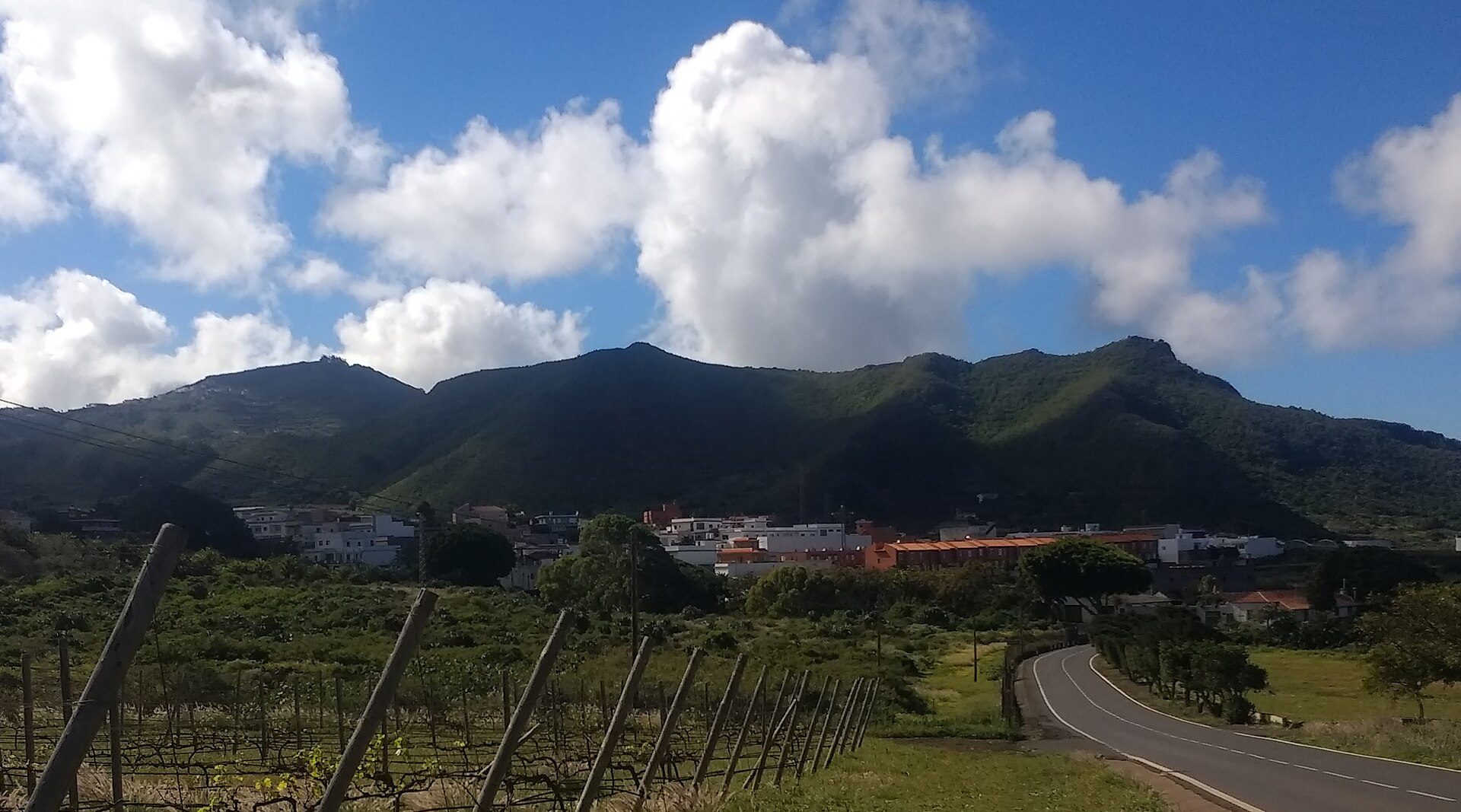 Paisaje de El Socorro, Tegueste, Tenerife, Islas Canarias