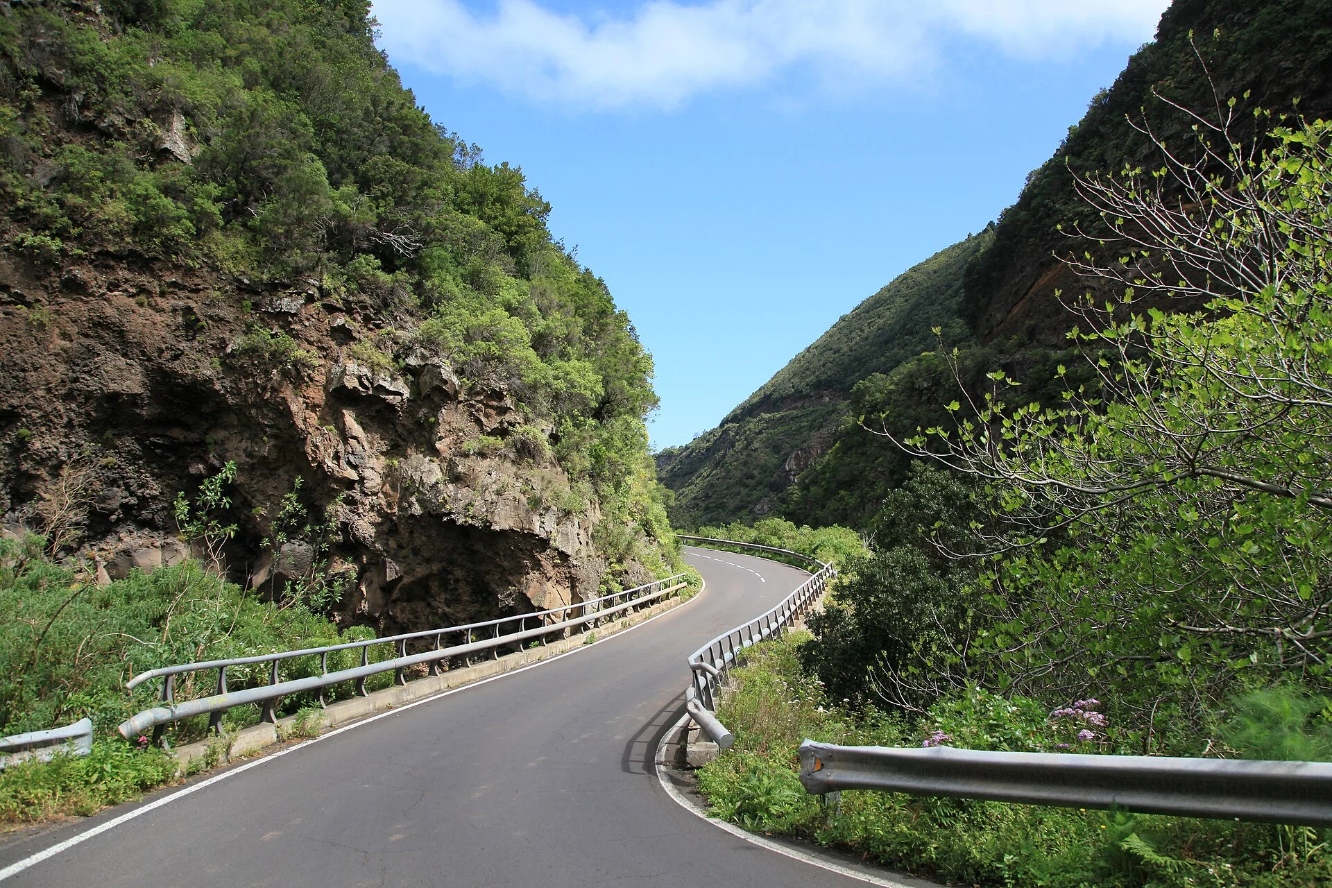 Paisaje de Gallegos, Barlovento, La Palma, Islas Canarias