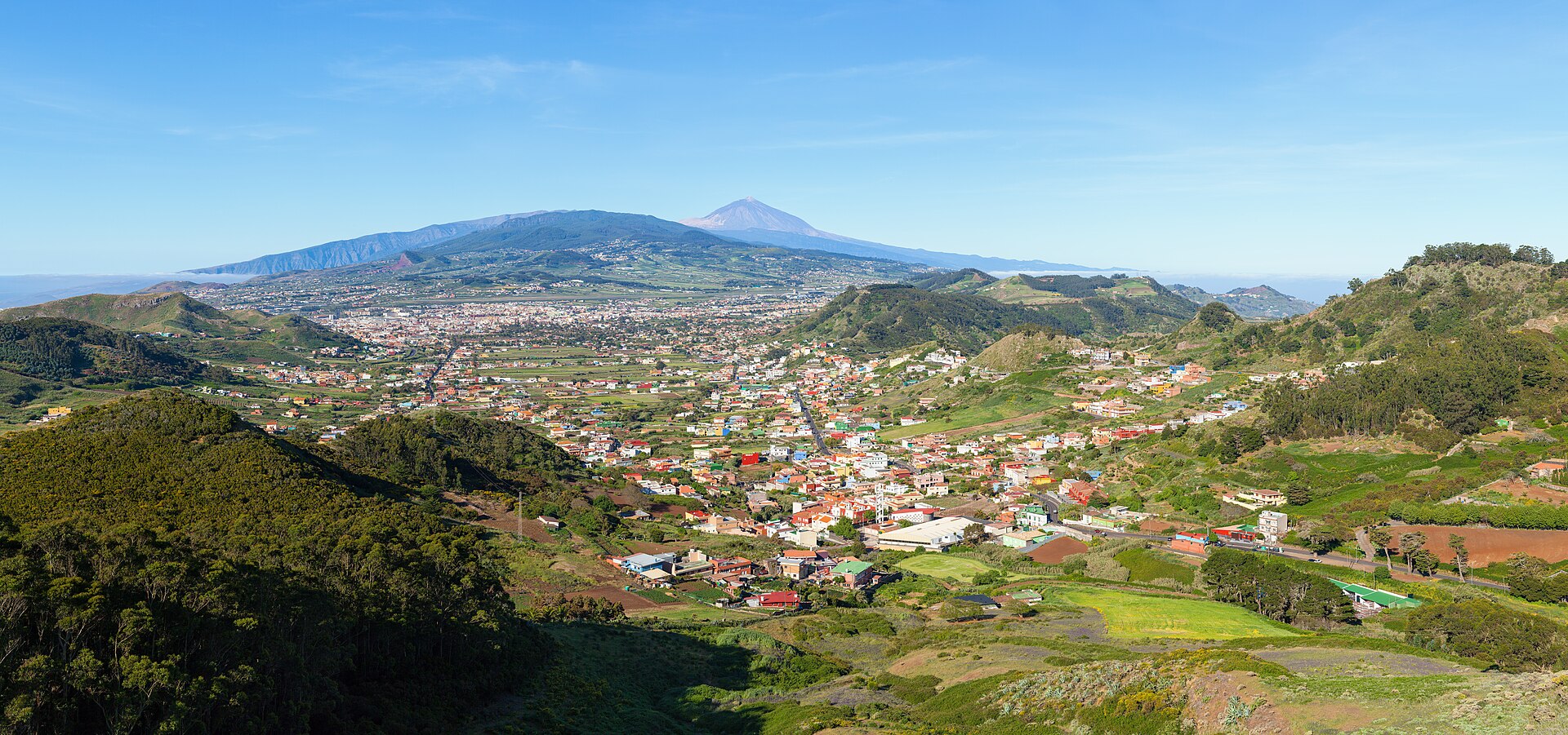 Paisaje de Jardina, San Cristóbal de La Laguna, Tenerife, Islas Canarias