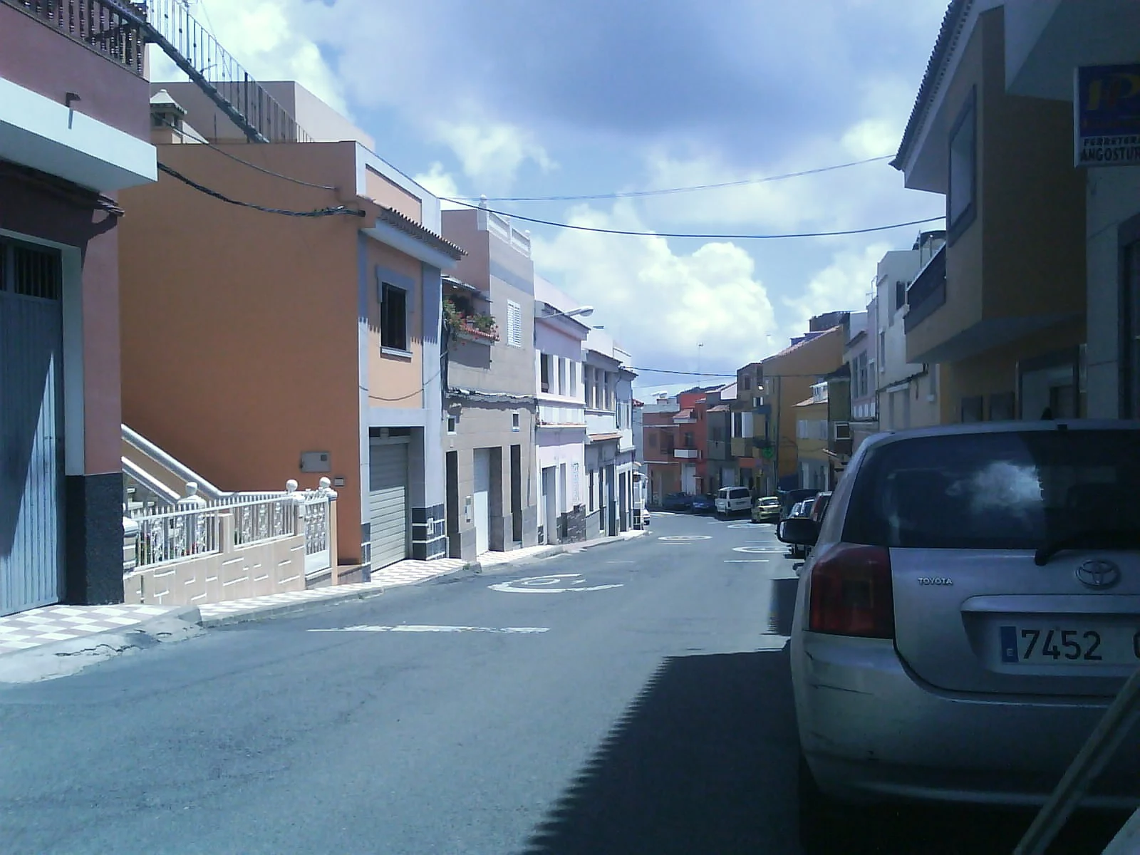 Paisaje de La Angostura, Santa Brígida, Gran Canaria, Islas Canarias