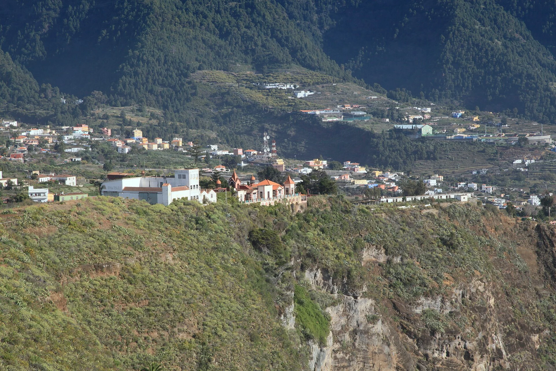 Paisaje de La Caldereta, Breña Alta, La Palma, Islas Canarias