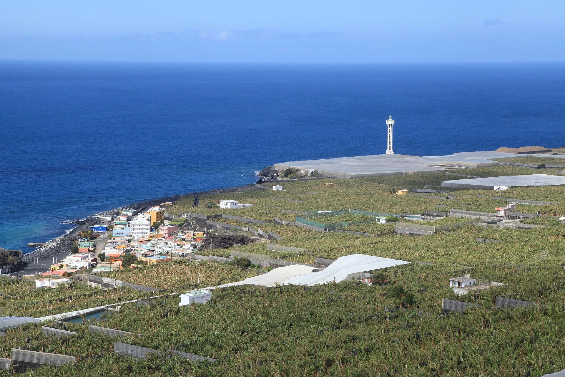Paisaje de La Costa, Tazacorte, La Palma, Islas Canarias