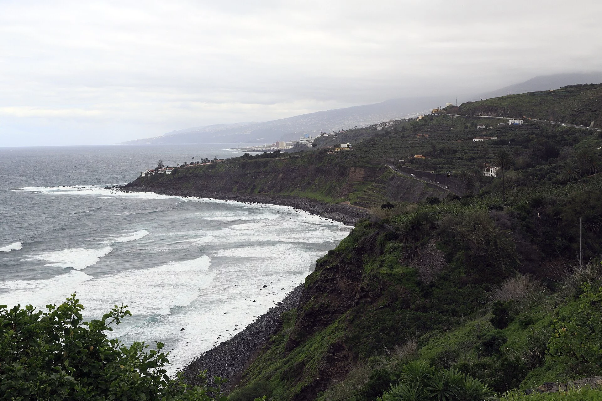 Paisaje de La Grimona, Los Realejos, Tenerife, Islas Canarias