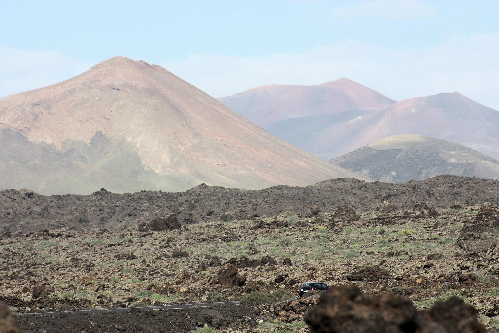 Paisaje de La Hoya, Yaiza, Lanzarote, Islas Canarias