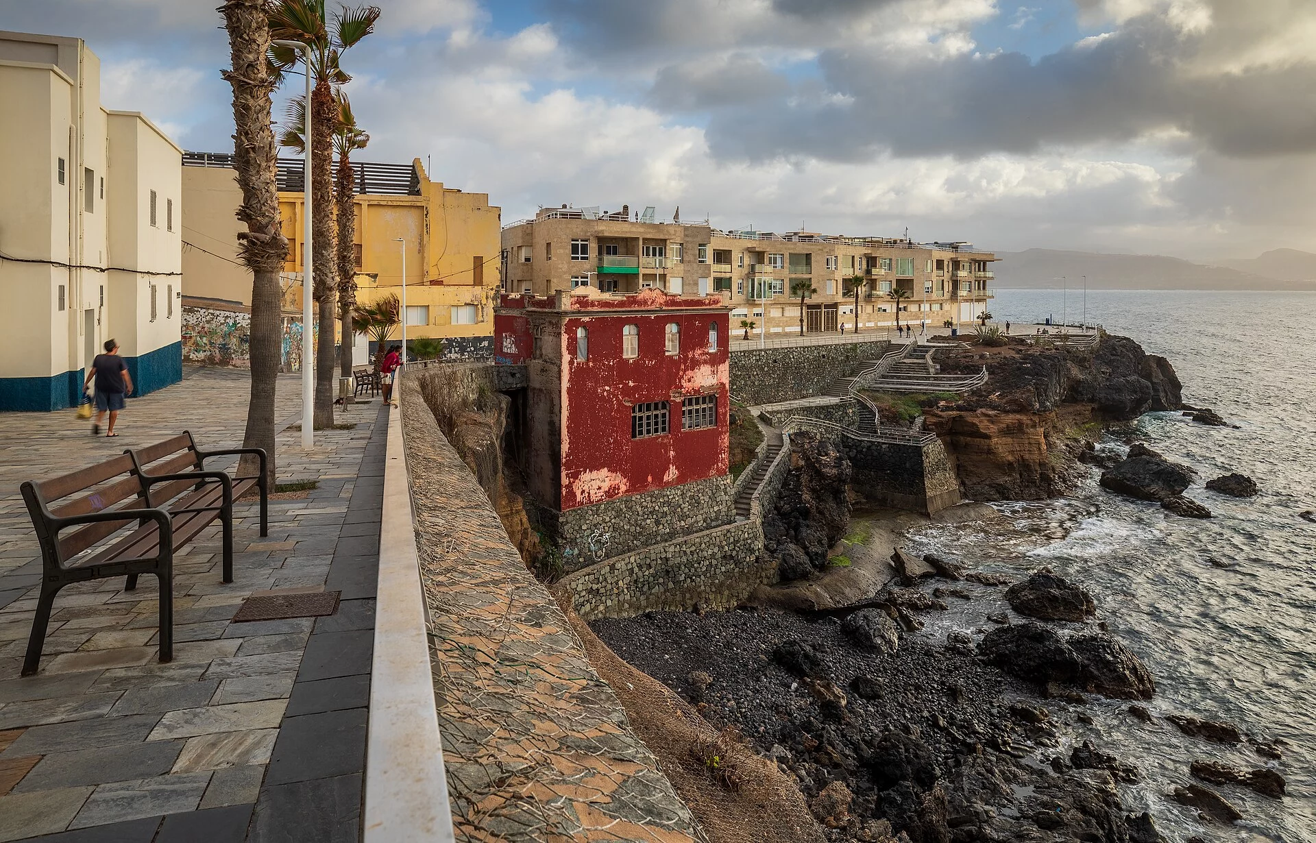 Paisaje de La Palma, Las Palmas de Gran Canaria, Gran Canaria, Islas Canarias
