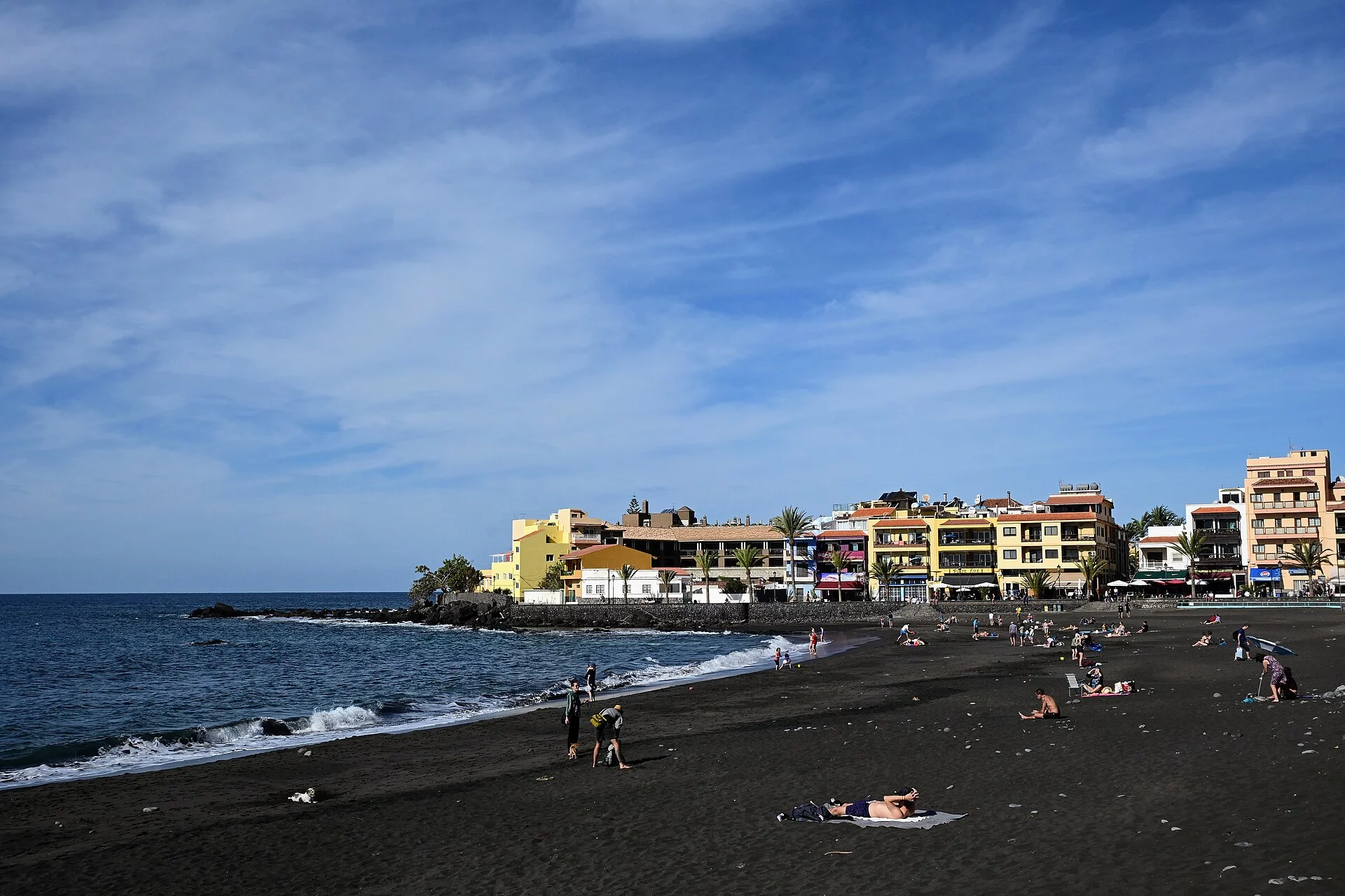 Paisaje de La Playa, Valle Gran Rey, La Gomera, Islas Canarias