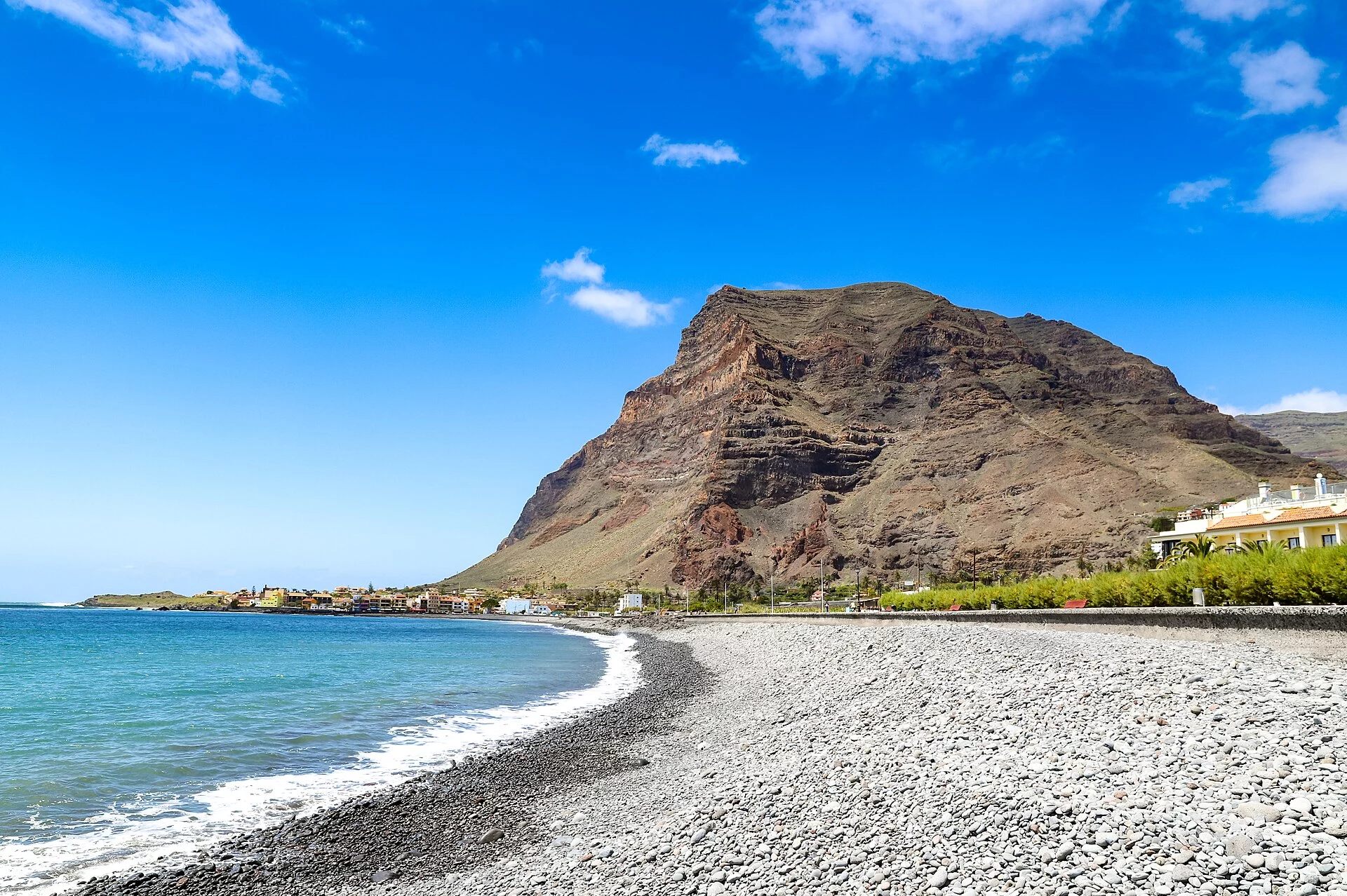 Paisaje de La Puntilla, Valle Gran Rey, La Gomera, Islas Canarias