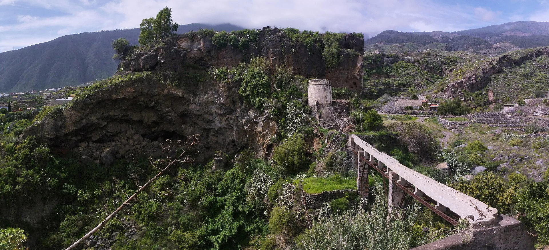 Paisaje de La Raya, Güímar, Tenerife, Islas Canarias