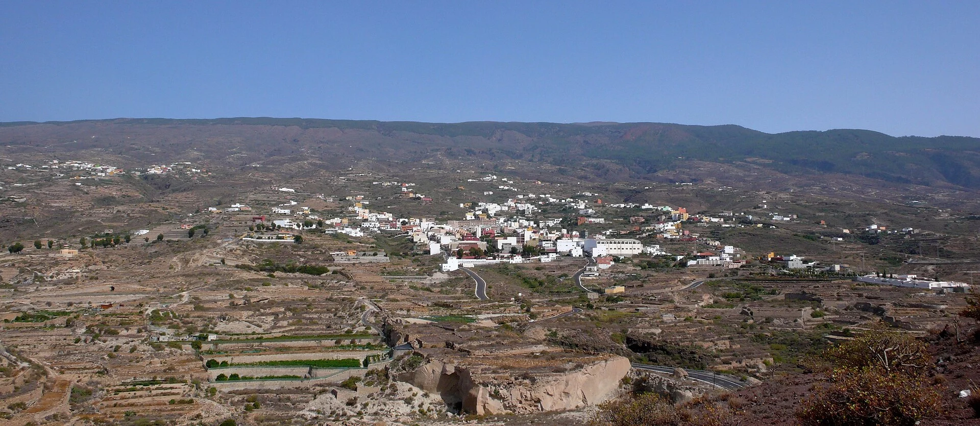 Paisaje de La Sombrera, Fasnia, Tenerife, Islas Canarias