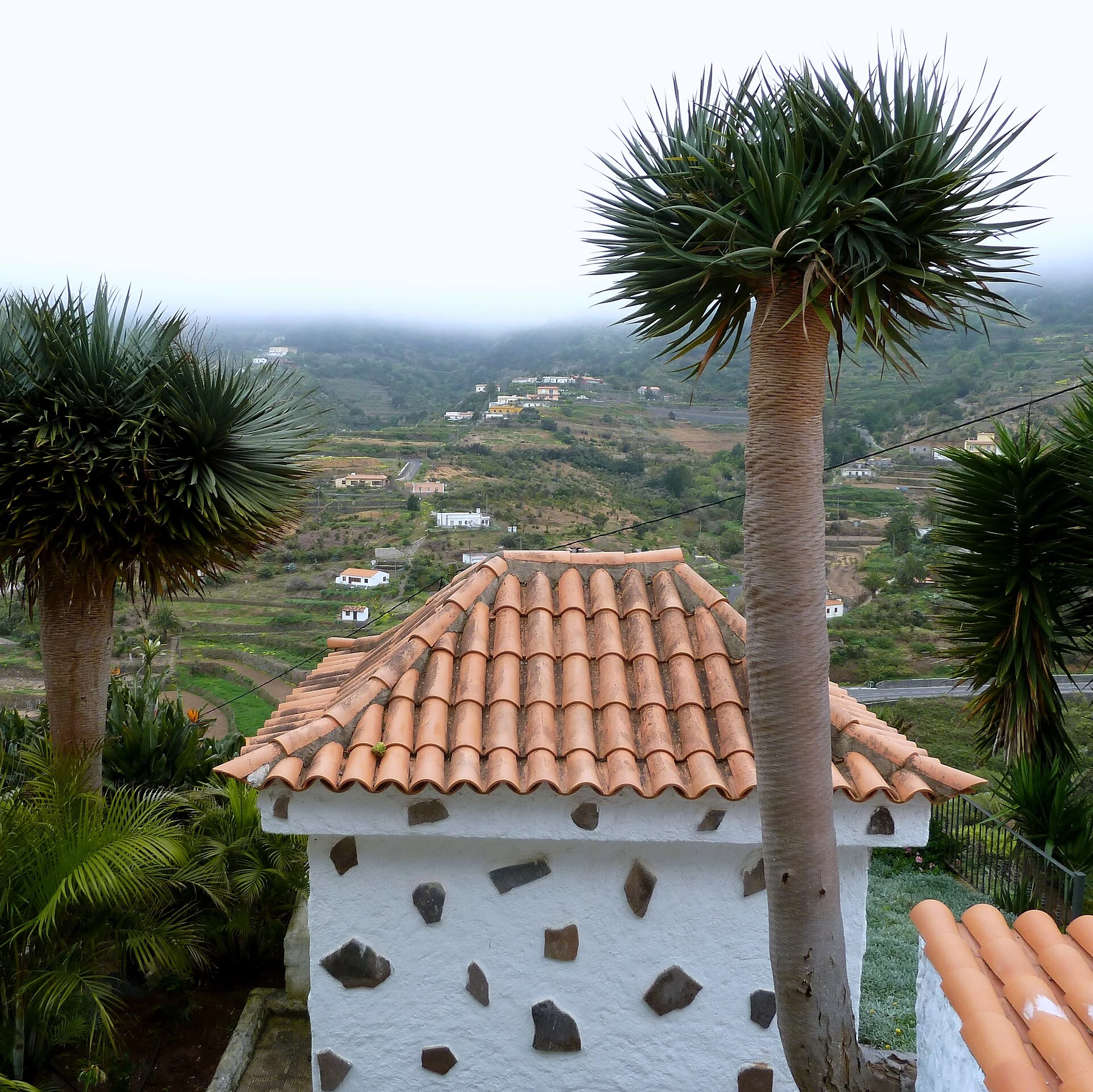 Paisaje de La Vega, Agulo, La Gomera, Islas Canarias