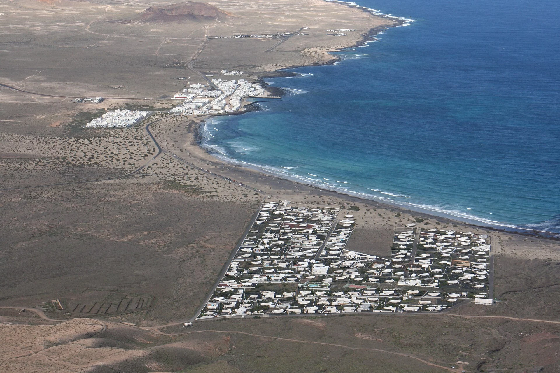 Paisaje de Las Caletas, Teguise, Lanzarote, Islas Canarias