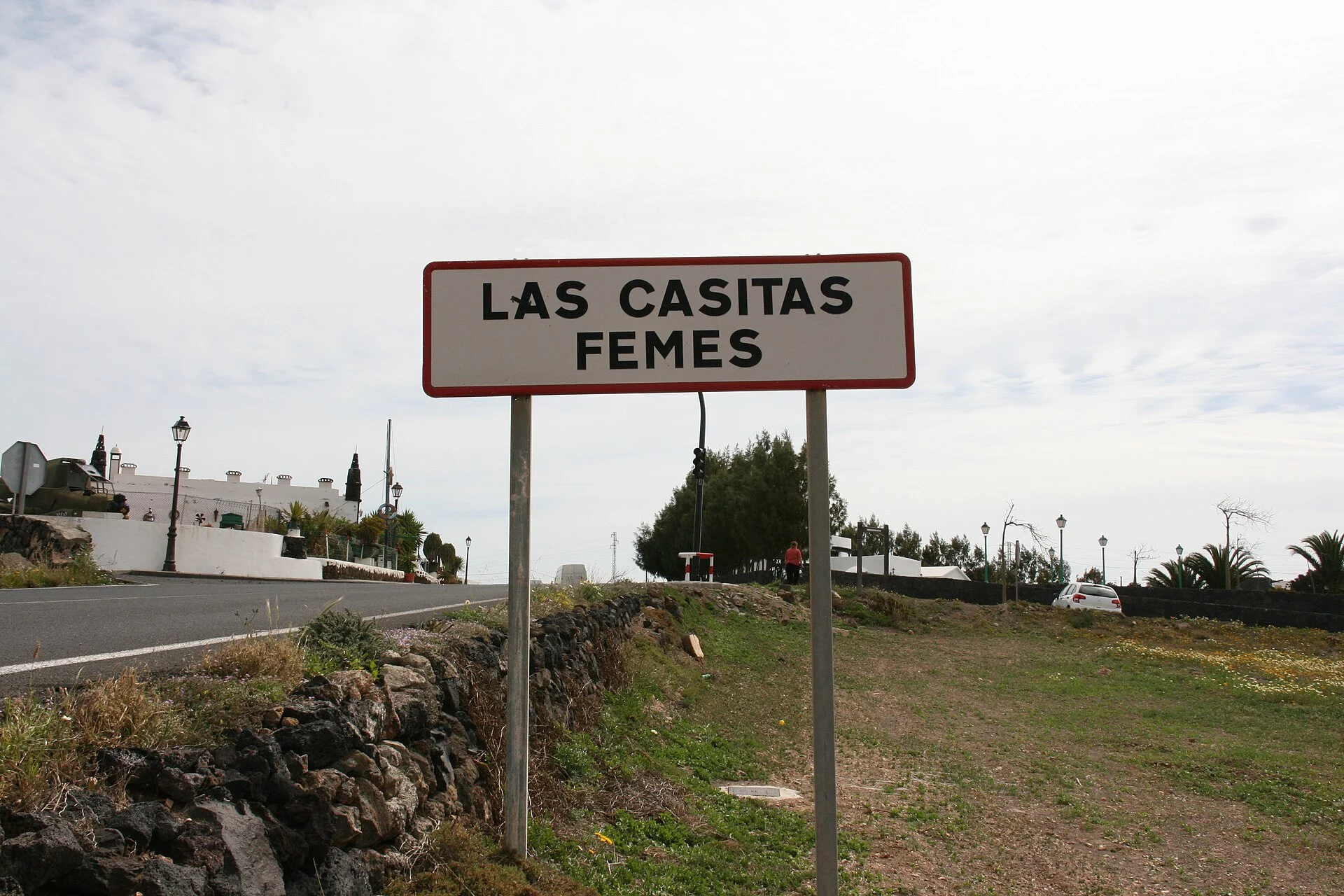 Paisaje de Las Casitas, Yaiza, Lanzarote, Islas Canarias