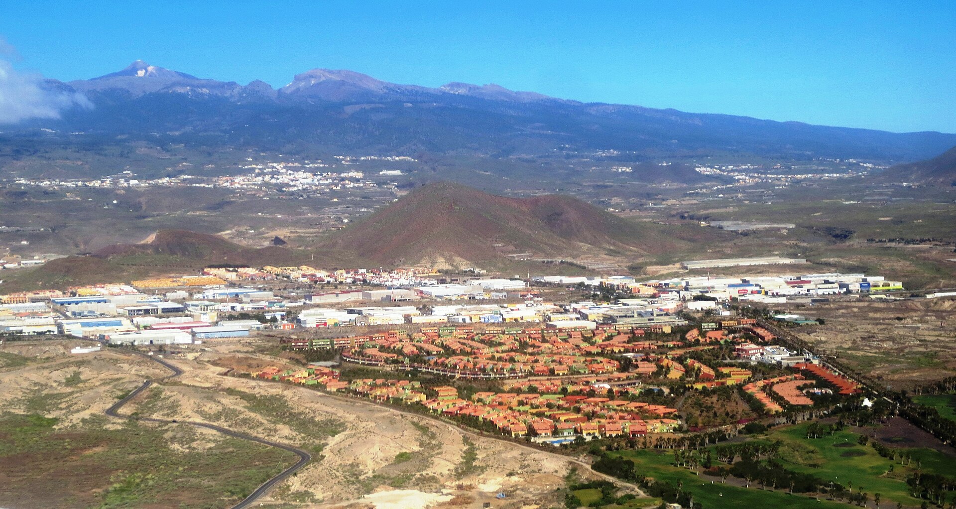Paisaje de Las Chafiras, San Miguel de Abona, Tenerife, Islas Canarias