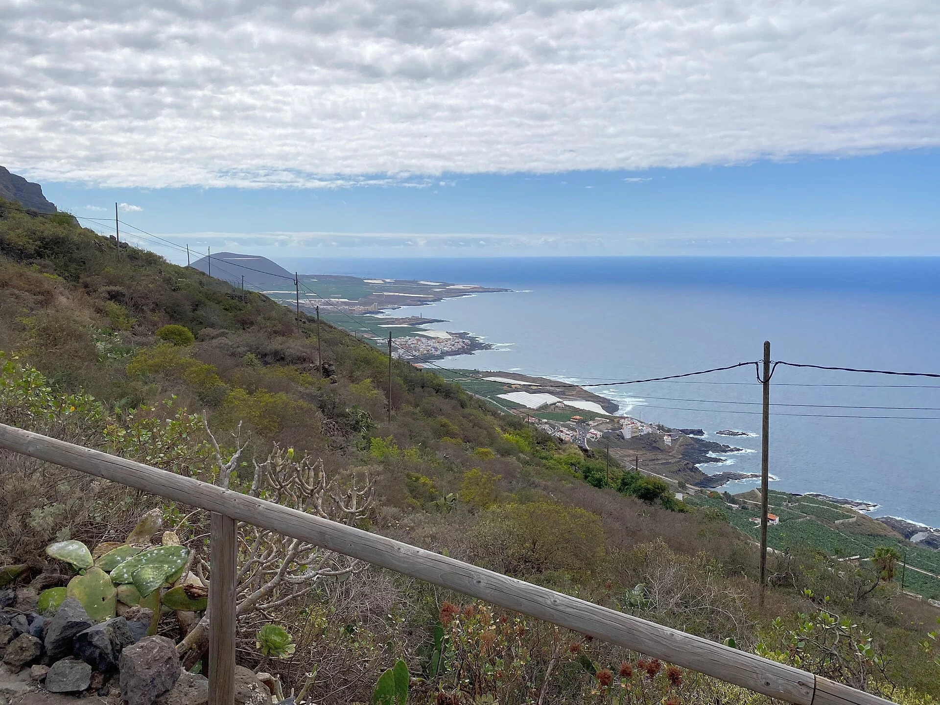 Paisaje de Las Cruces, Garachico, Tenerife, Islas Canarias