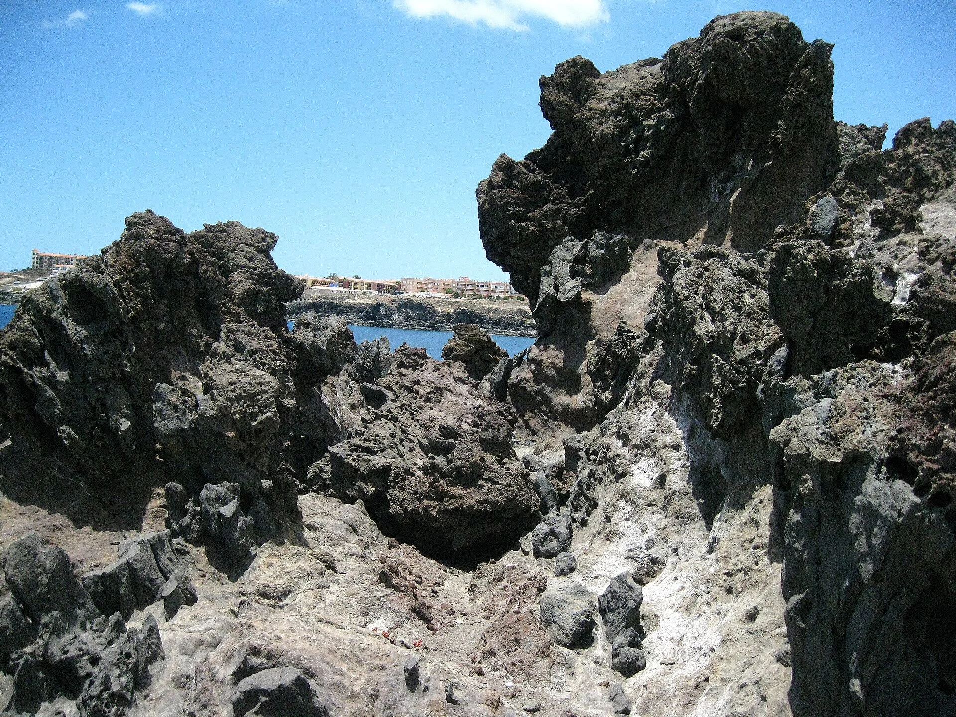 Paisaje de Las Galletas, Arona, Tenerife, Islas Canarias
