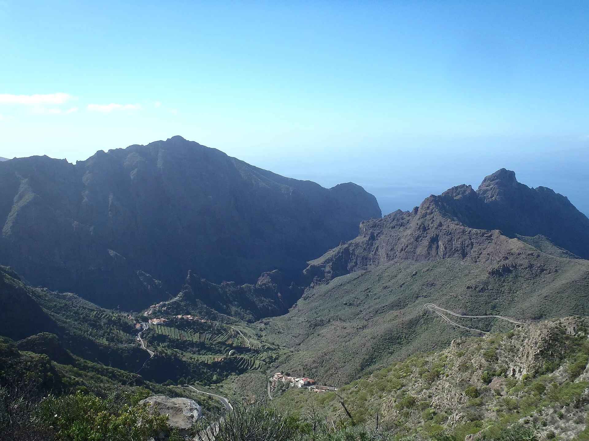 Paisaje de Las Portelas, Buenavista del Norte, Tenerife, Islas Canarias