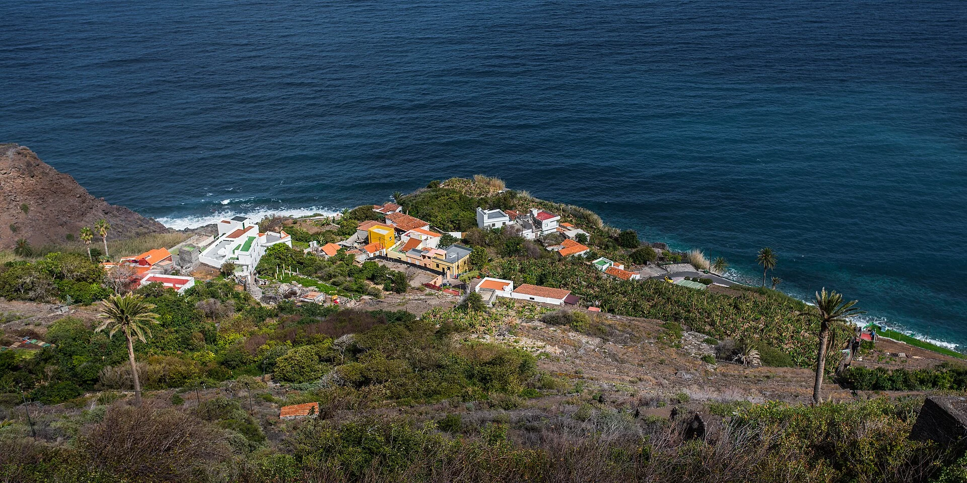 Paisaje de Lepe, Agulo, La Gomera, Islas Canarias