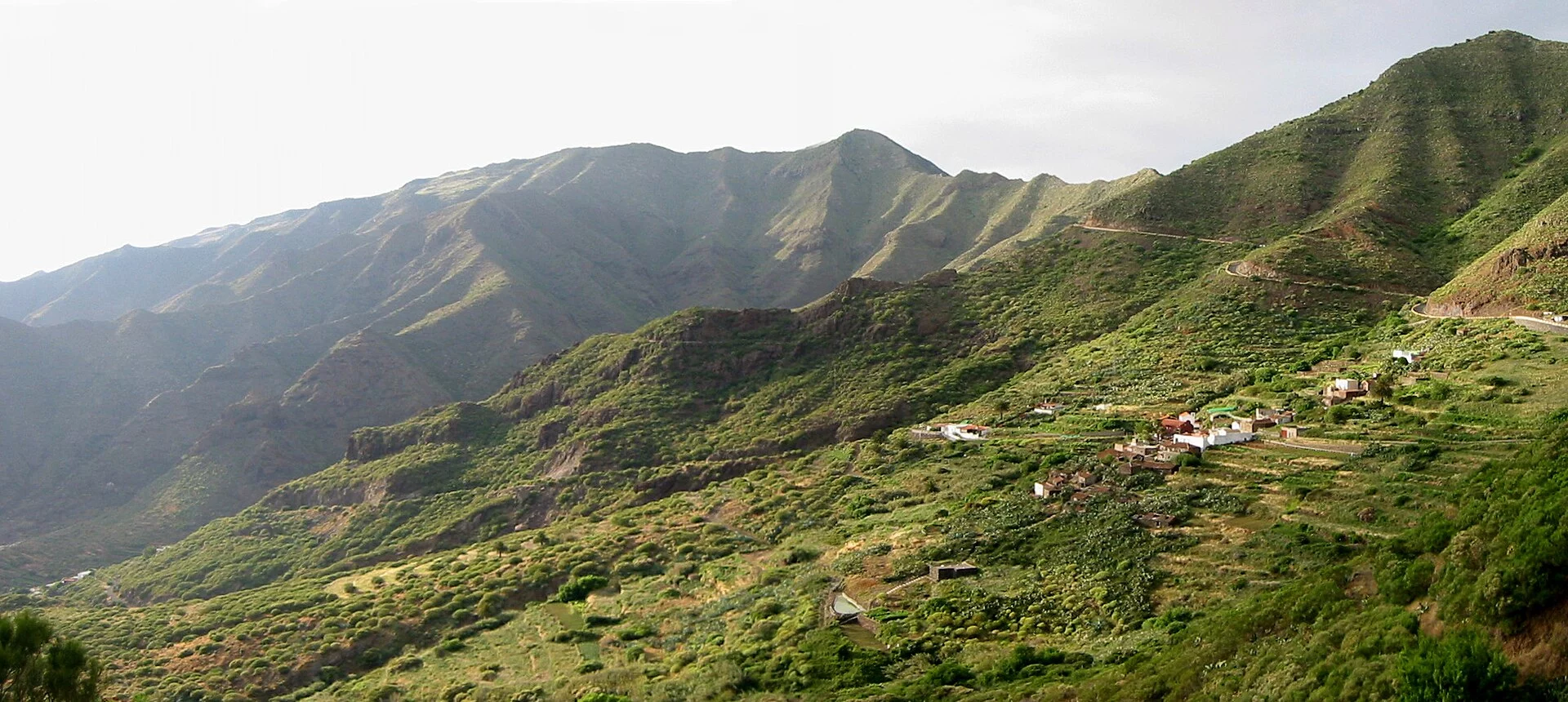 Paisaje de Los Carrizales, Buenavista del Norte, Tenerife, Islas Canarias