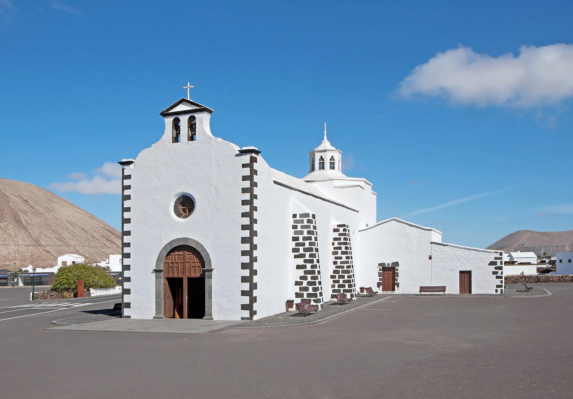 Paisaje de Los Dolores, Tinajo, Lanzarote, Islas Canarias