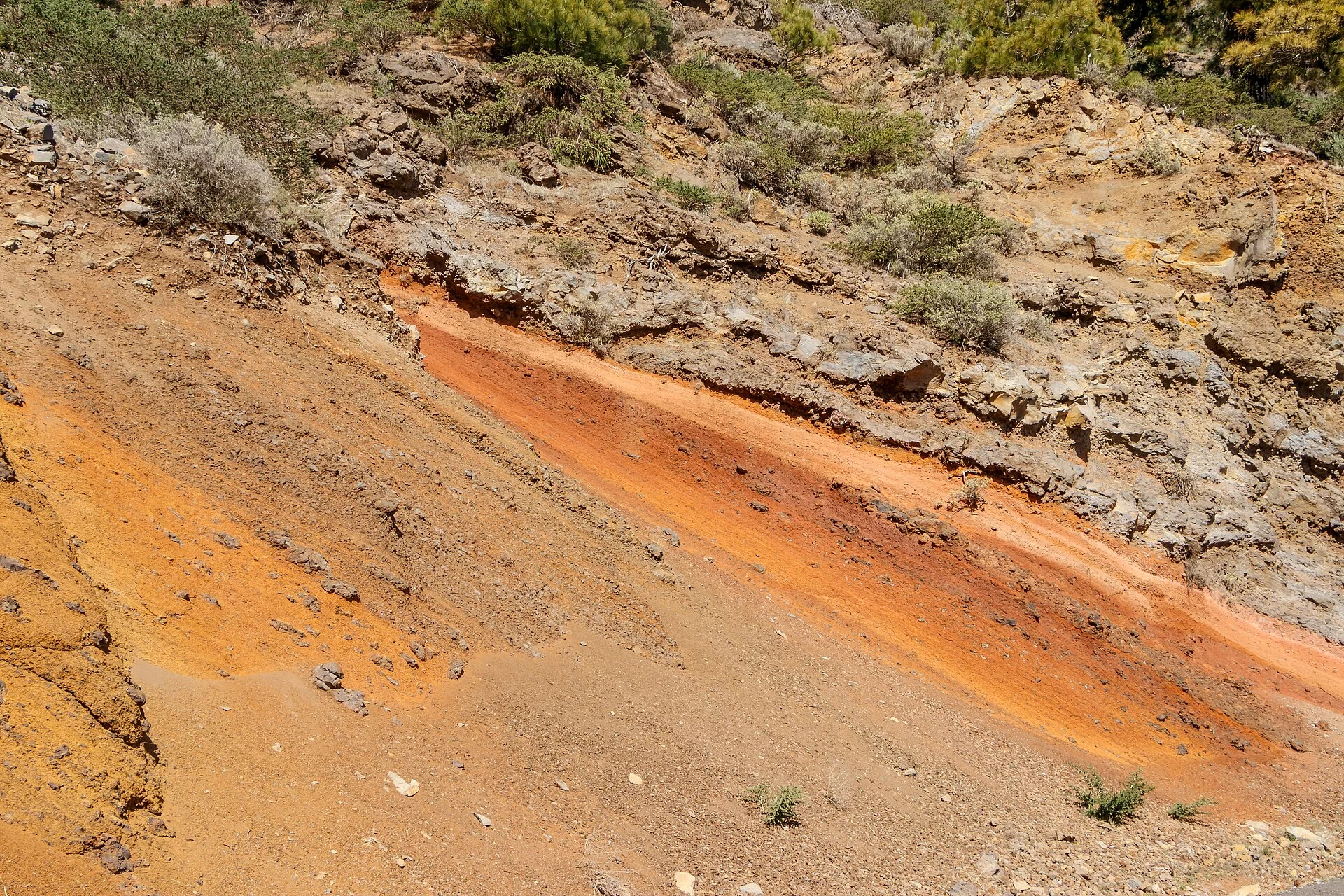 Paisaje de Los Sauces, San Andrés y Sauces, La Palma, Islas Canarias