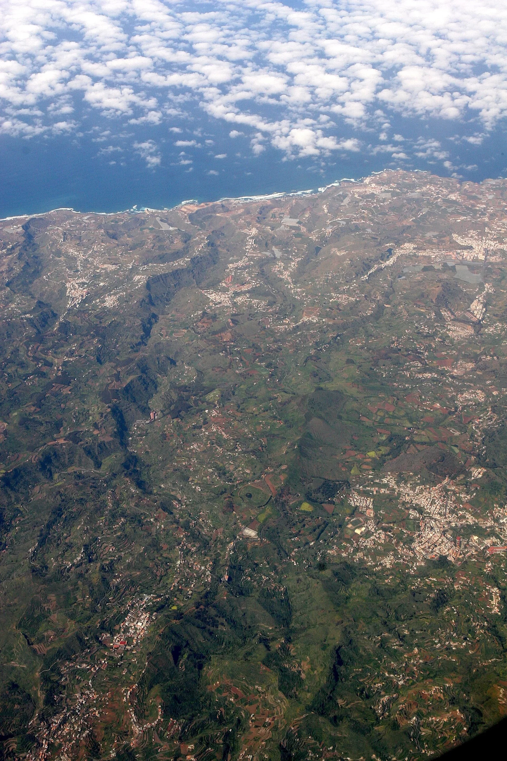 Paisaje de Los Tilos, Moya, Gran Canaria, Islas Canarias