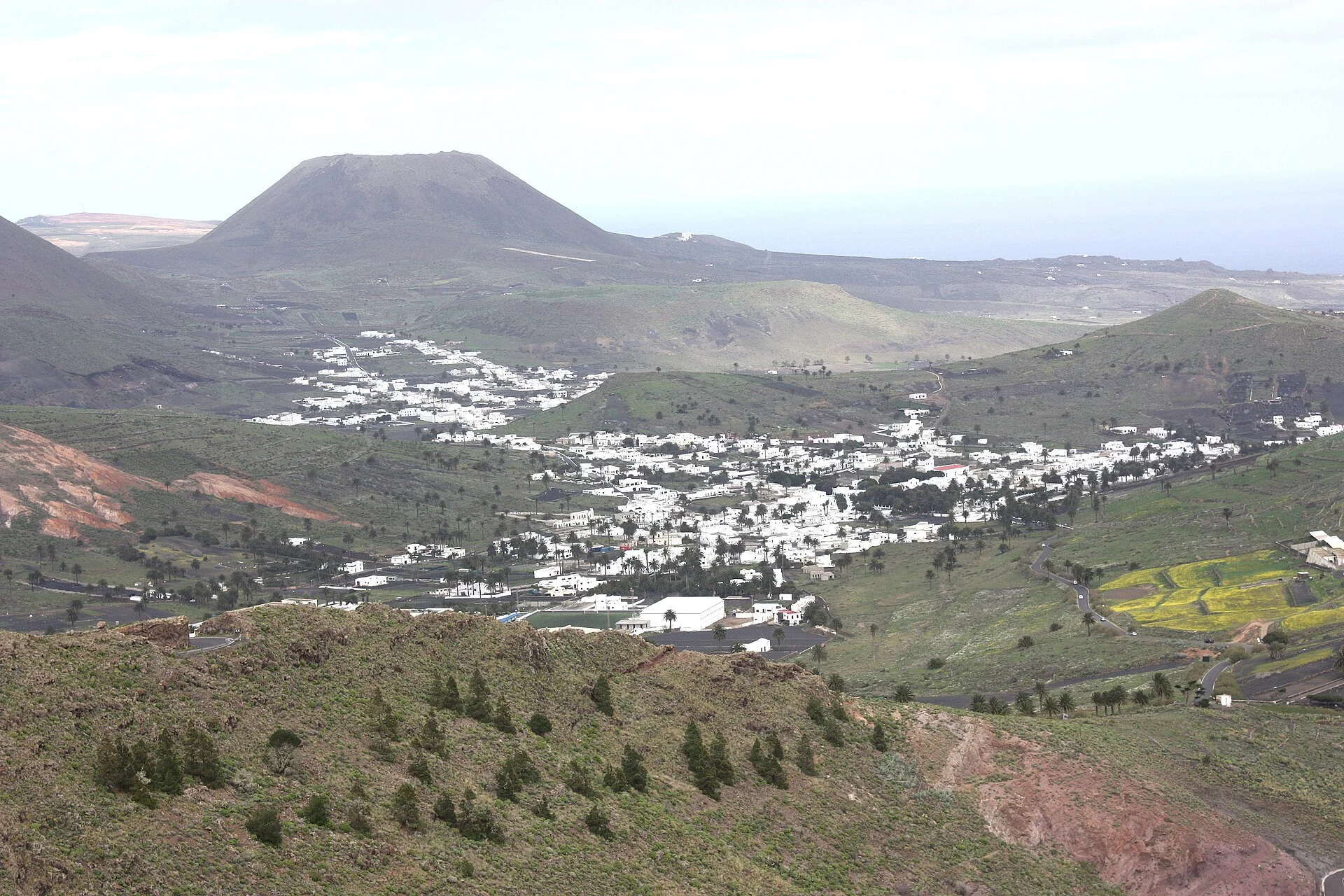 Paisaje de Máguez, Haría, Lanzarote, Islas Canarias