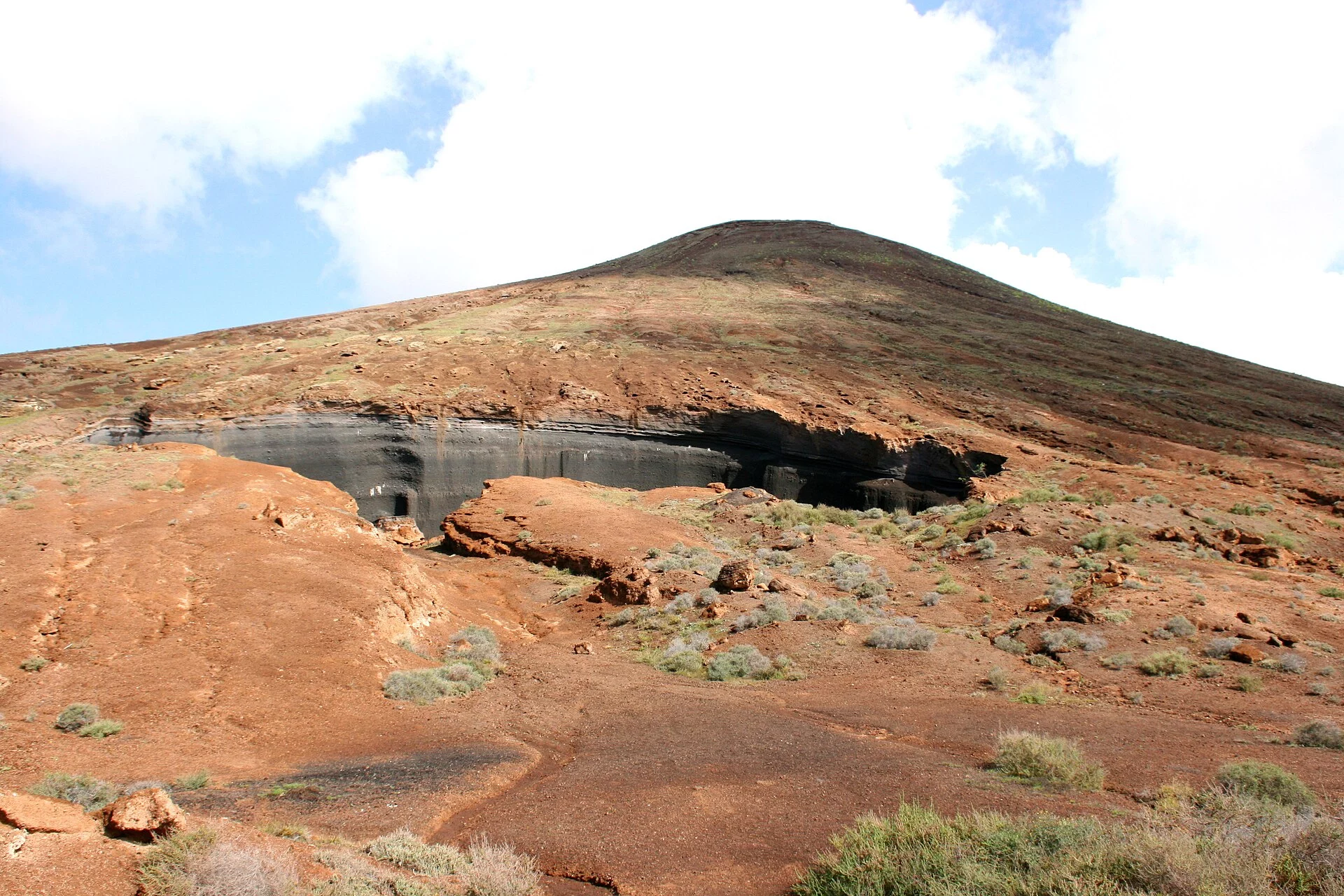 Paisaje de Maneje, Arrecife, Lanzarote, Islas Canarias