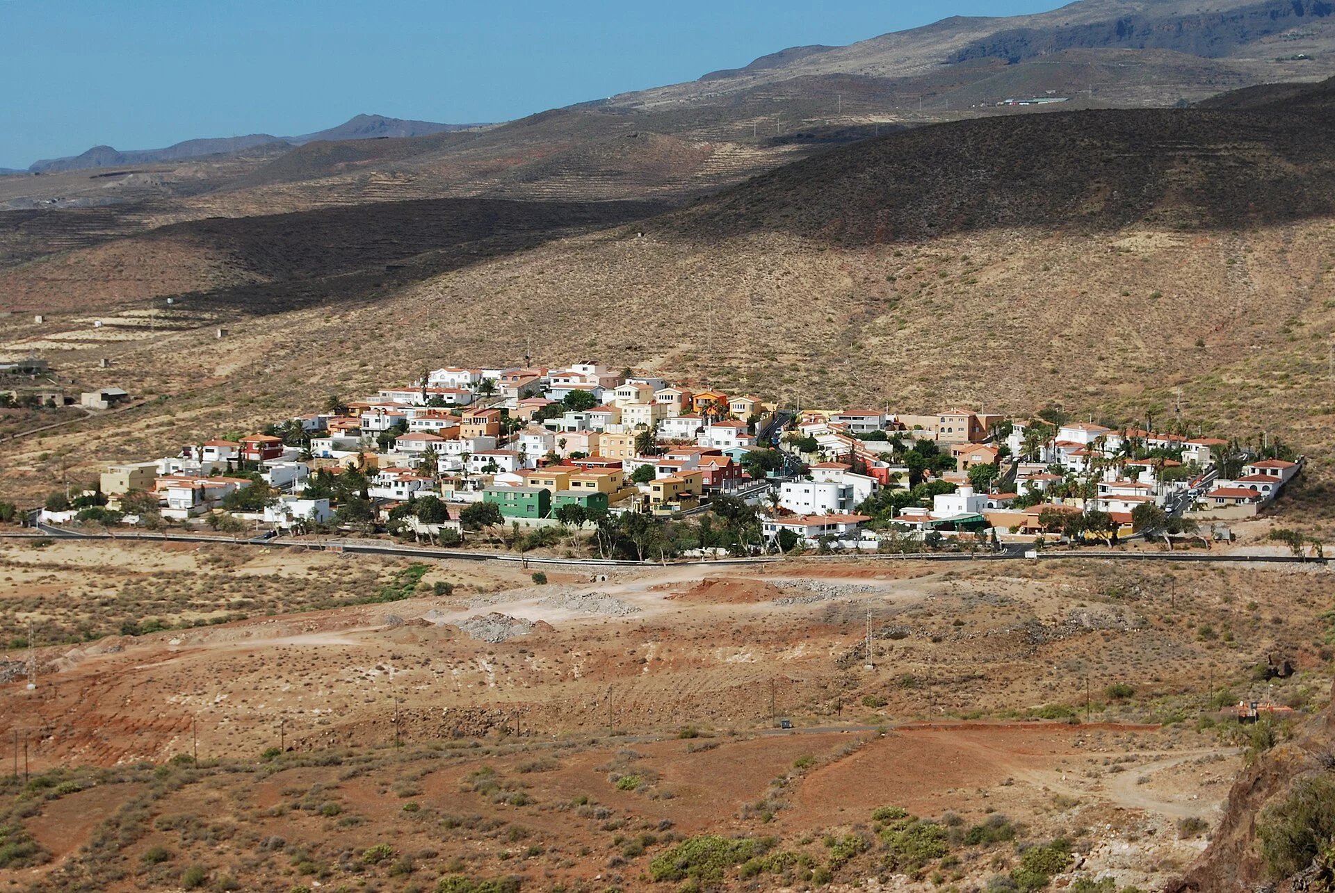 Paisaje de Piletillas, Telde, Gran Canaria, Islas Canarias