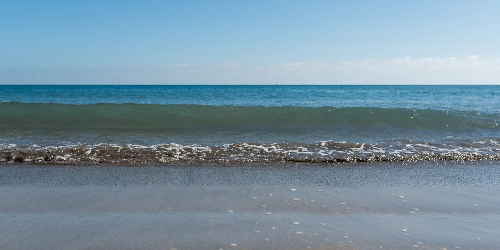 Paisaje de Playa del Inglés, San Bartolomé de Tirajana, Gran Canaria, Islas Canarias