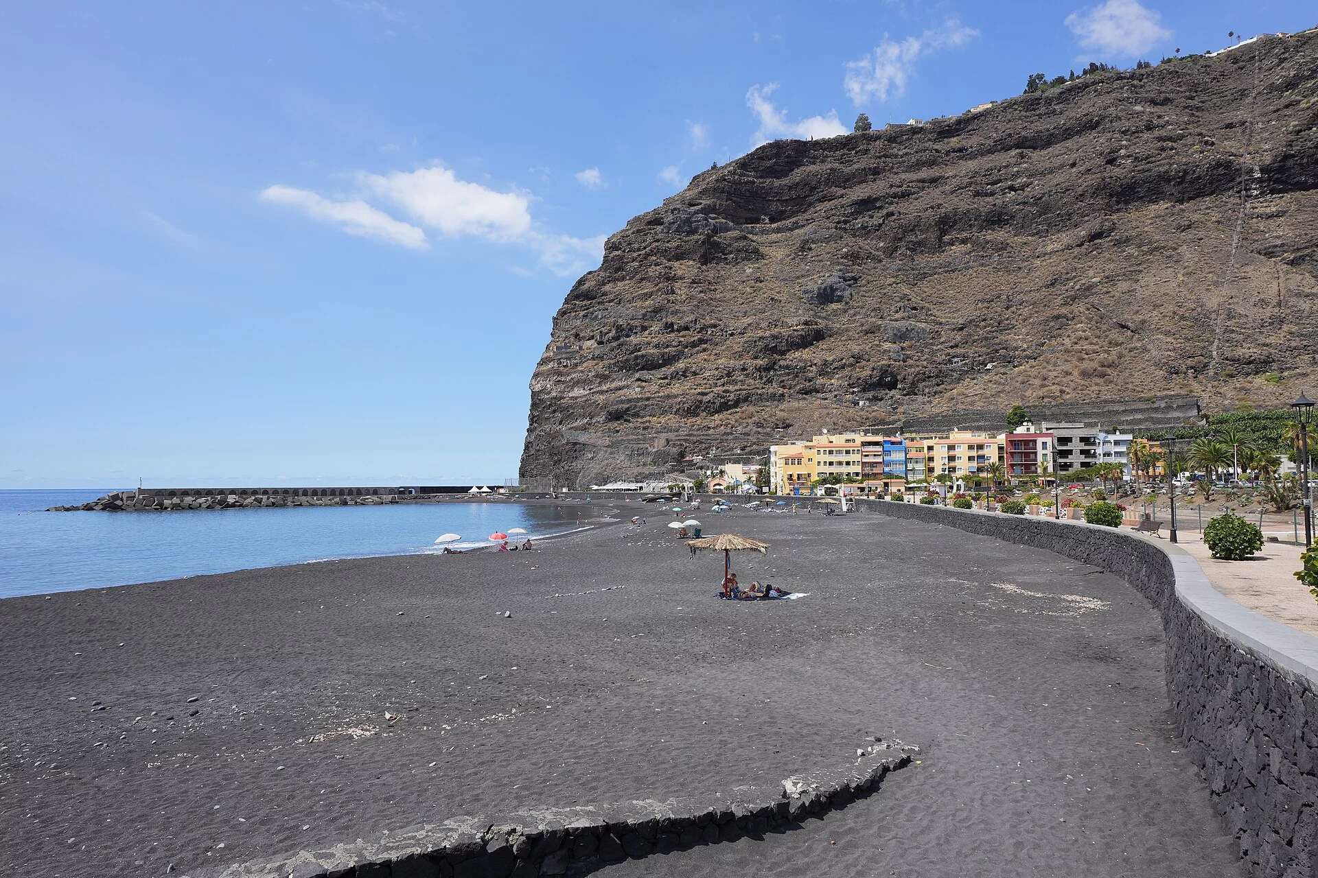 Paisaje de Puerto de Tazacorte, Tazacorte, La Palma, Islas Canarias