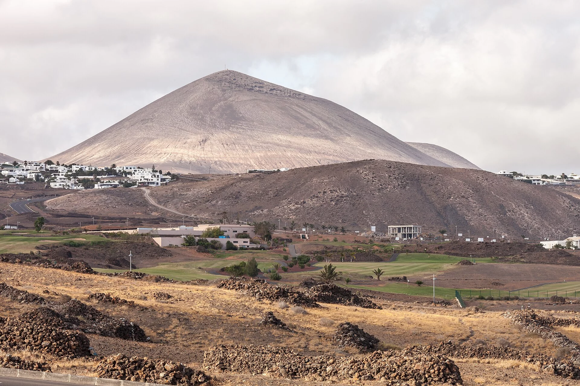 Paisaje de Puerto del Carmen, Tías, Lanzarote, Islas Canarias