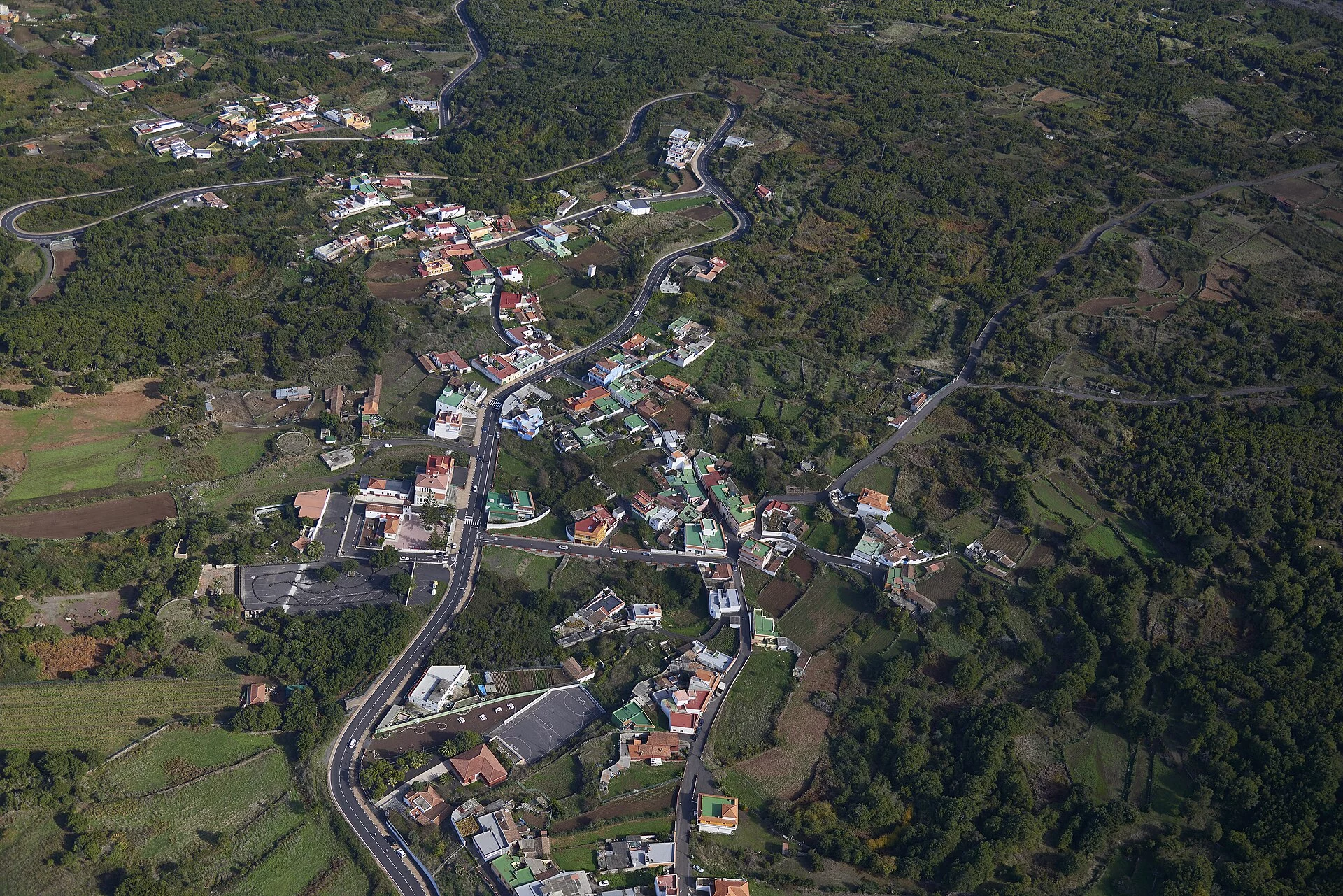 Paisaje de Ruigómez, El Tanque, Tenerife, Islas Canarias