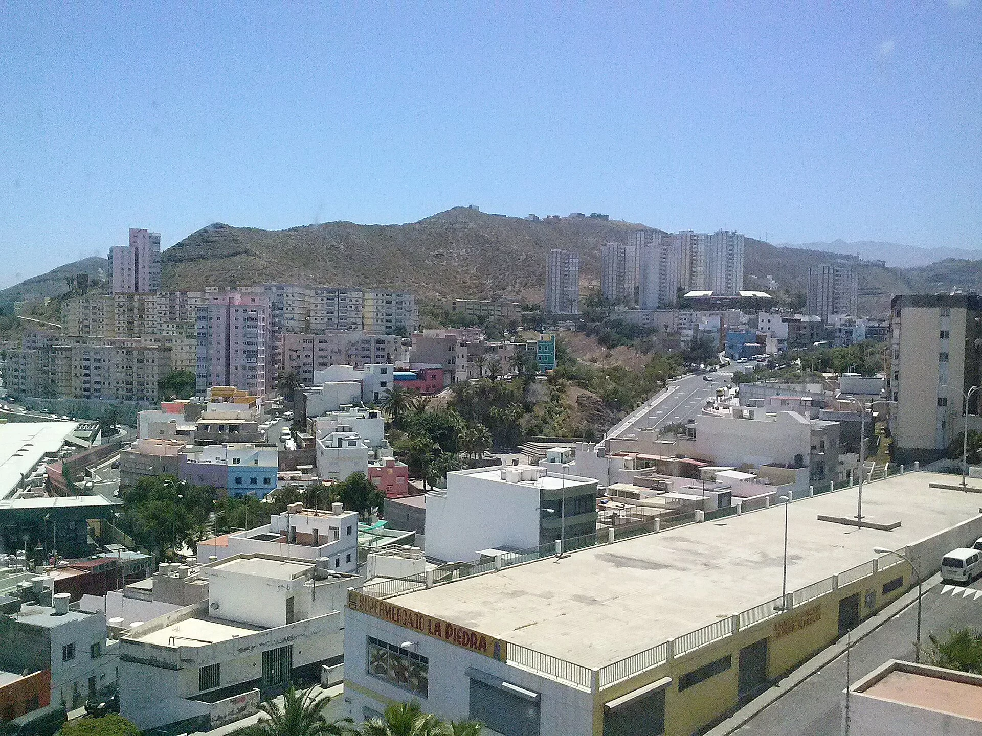 Paisaje de Salto del Negro, Las Palmas de Gran Canaria, Gran Canaria, Islas Canarias
