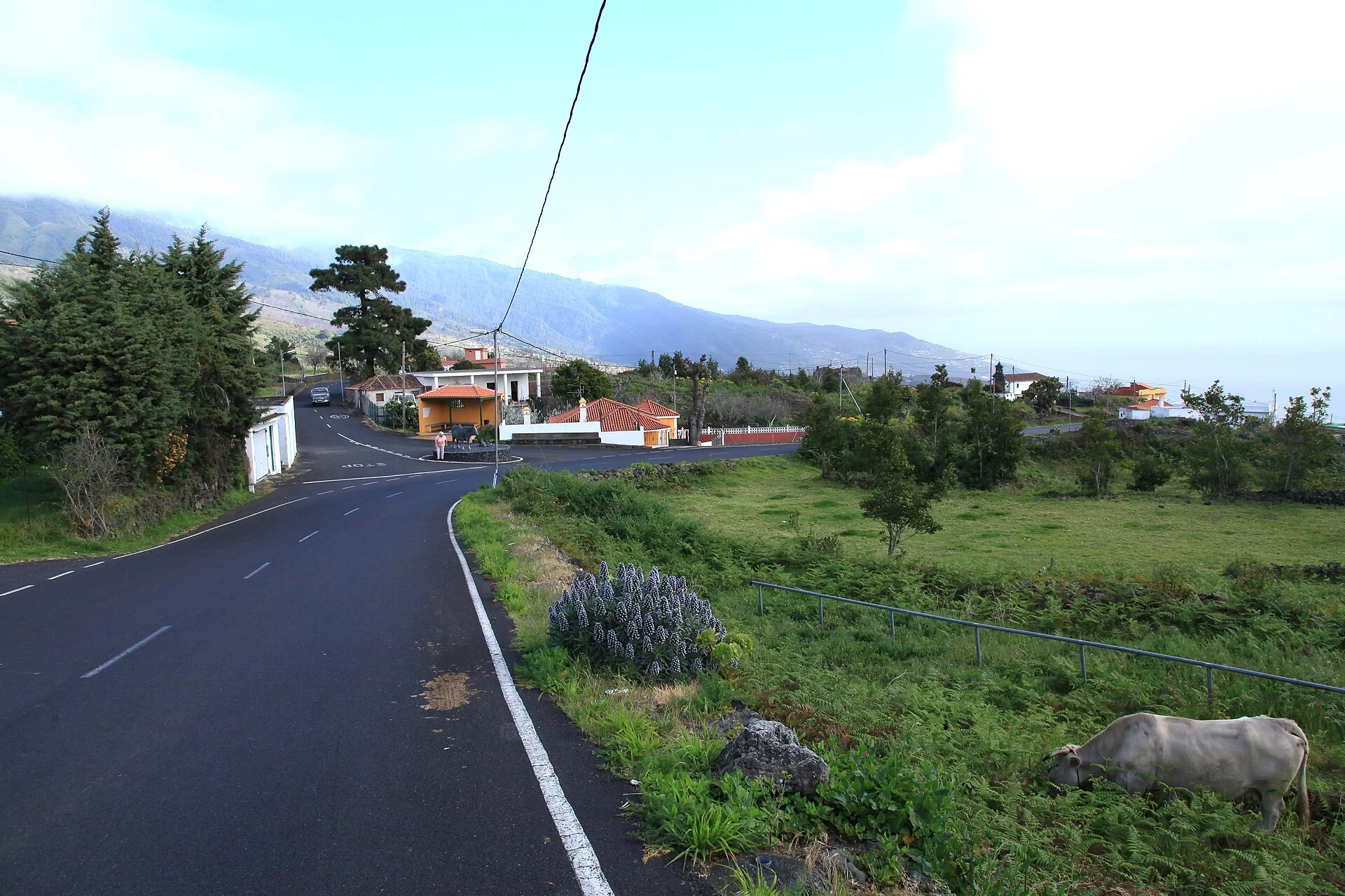 Paisaje de San Isidro, Breña Alta, La Palma, Islas Canarias