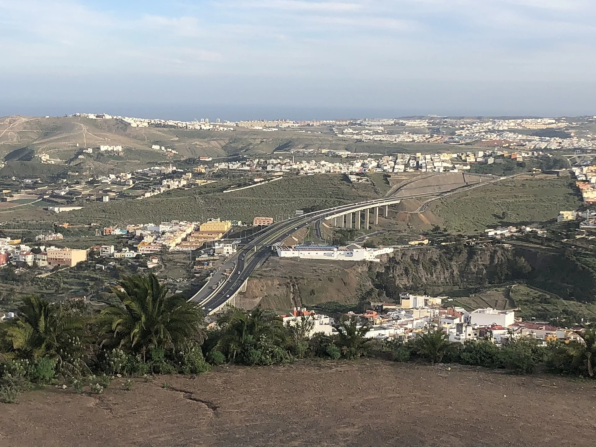 Paisaje de San Lorenzo, Las Palmas de Gran Canaria, Gran Canaria, Islas Canarias
