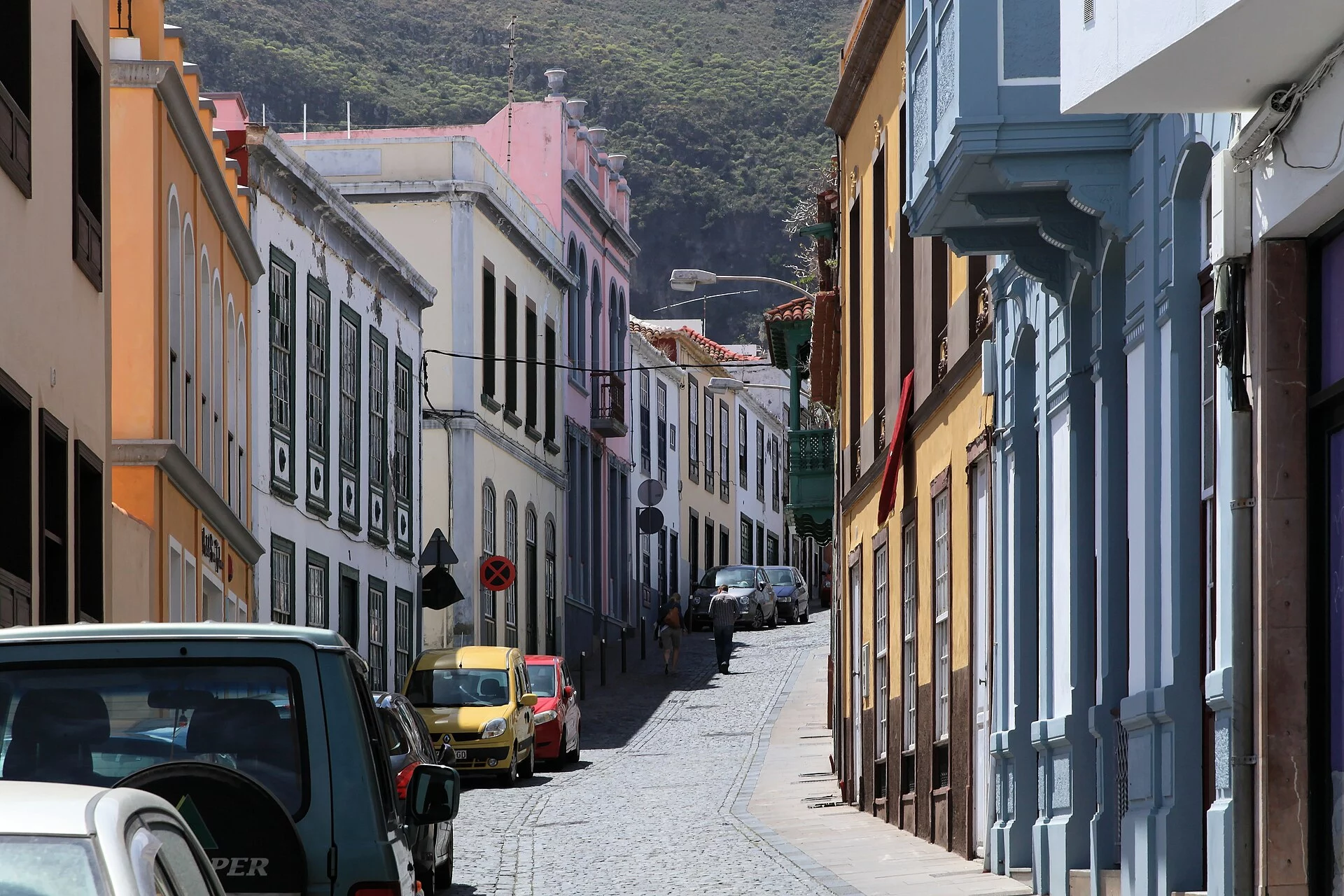 Paisaje de San Telmo, Santa Cruz de La Palma, La Palma, Islas Canarias