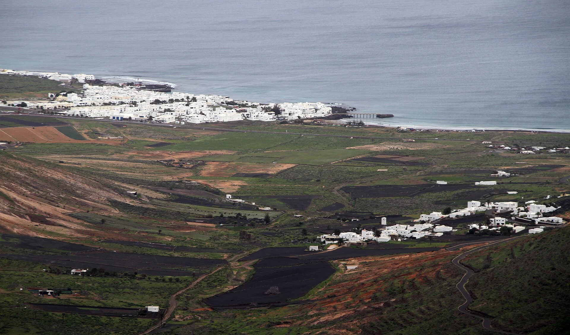 Paisaje de Tabayesco, Haría, Lanzarote, Islas Canarias